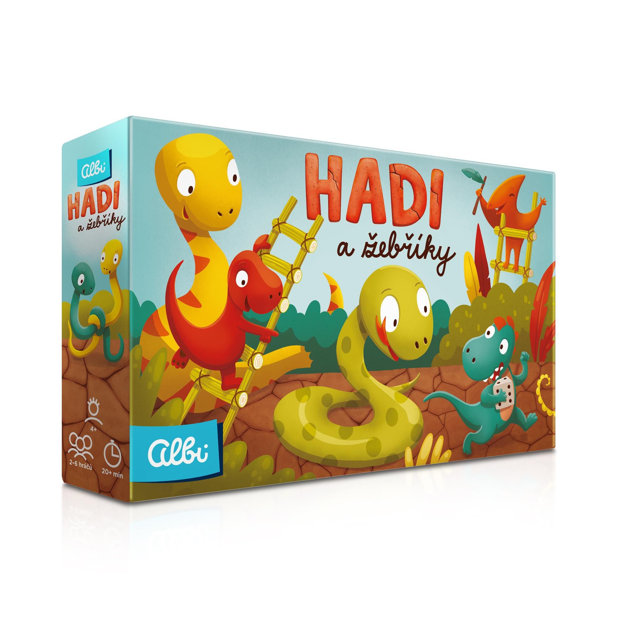 Svět dětí - Albi Hadi a žebříky dětské (dinosauři)