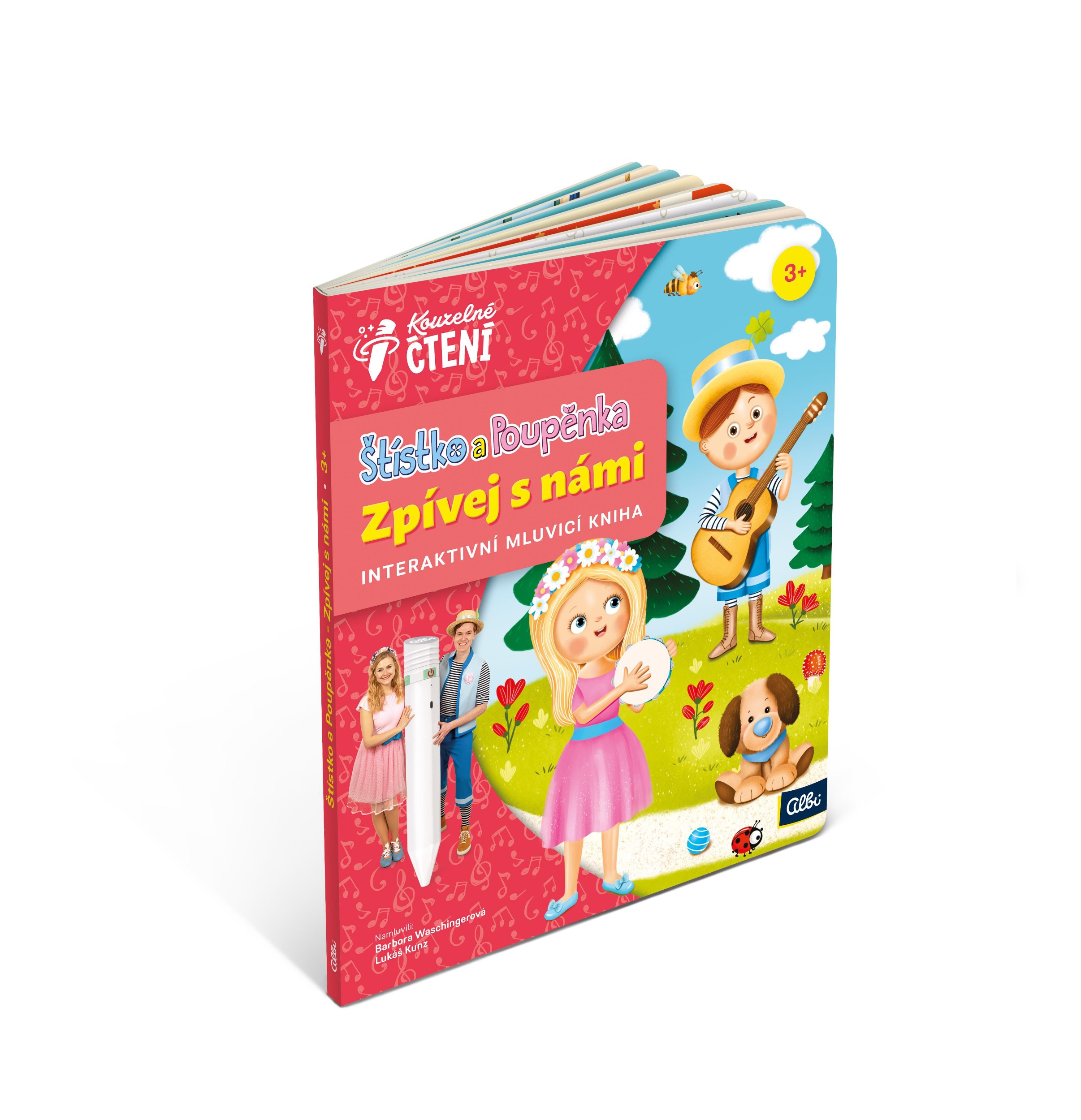 Domácnost a Zahrada - Albi KČ Kniha Štístko a Poupěnka - Zpívej s námi