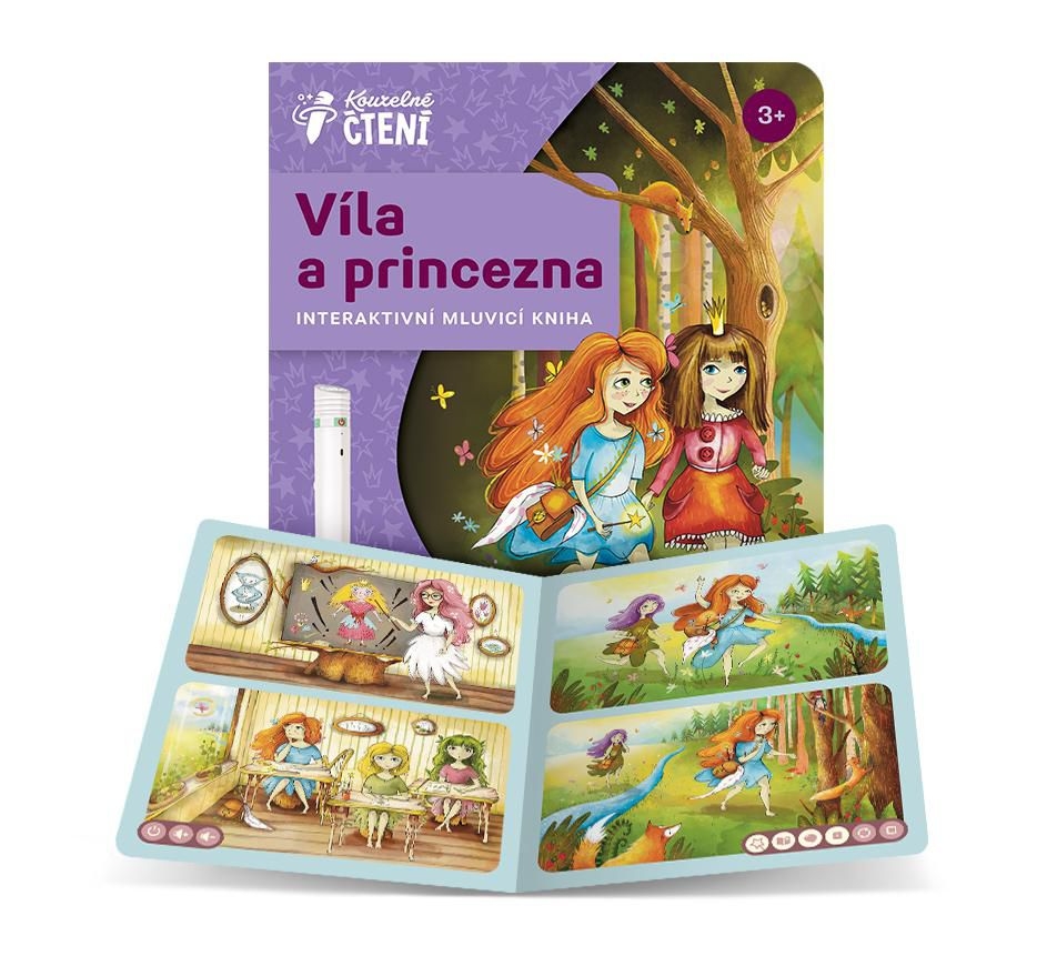Domácnost a Zahrada - Albi KČ Kniha víla a princezna