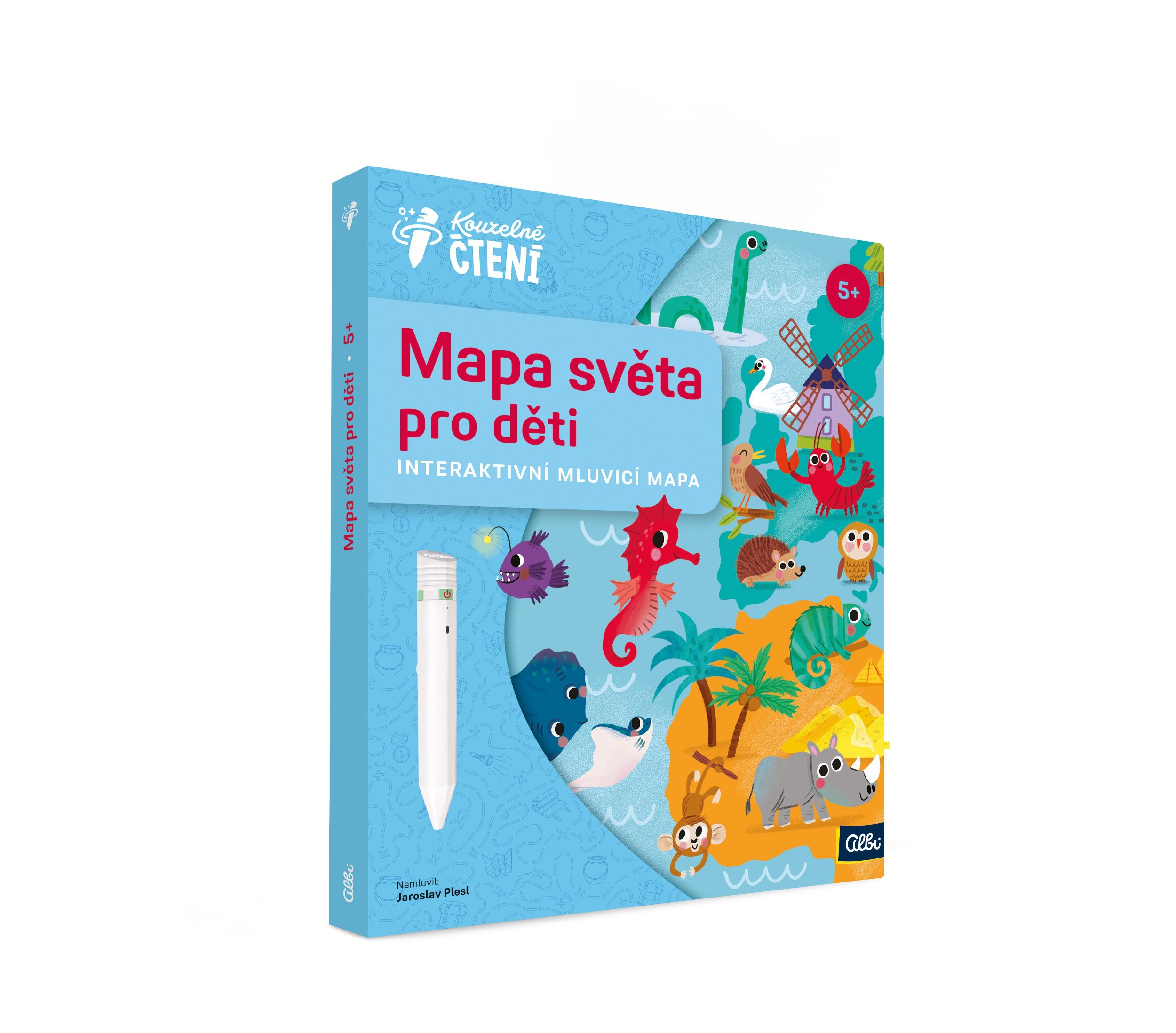 Domácnost a Zahrada - Albi KČ Mapa světa pro děti