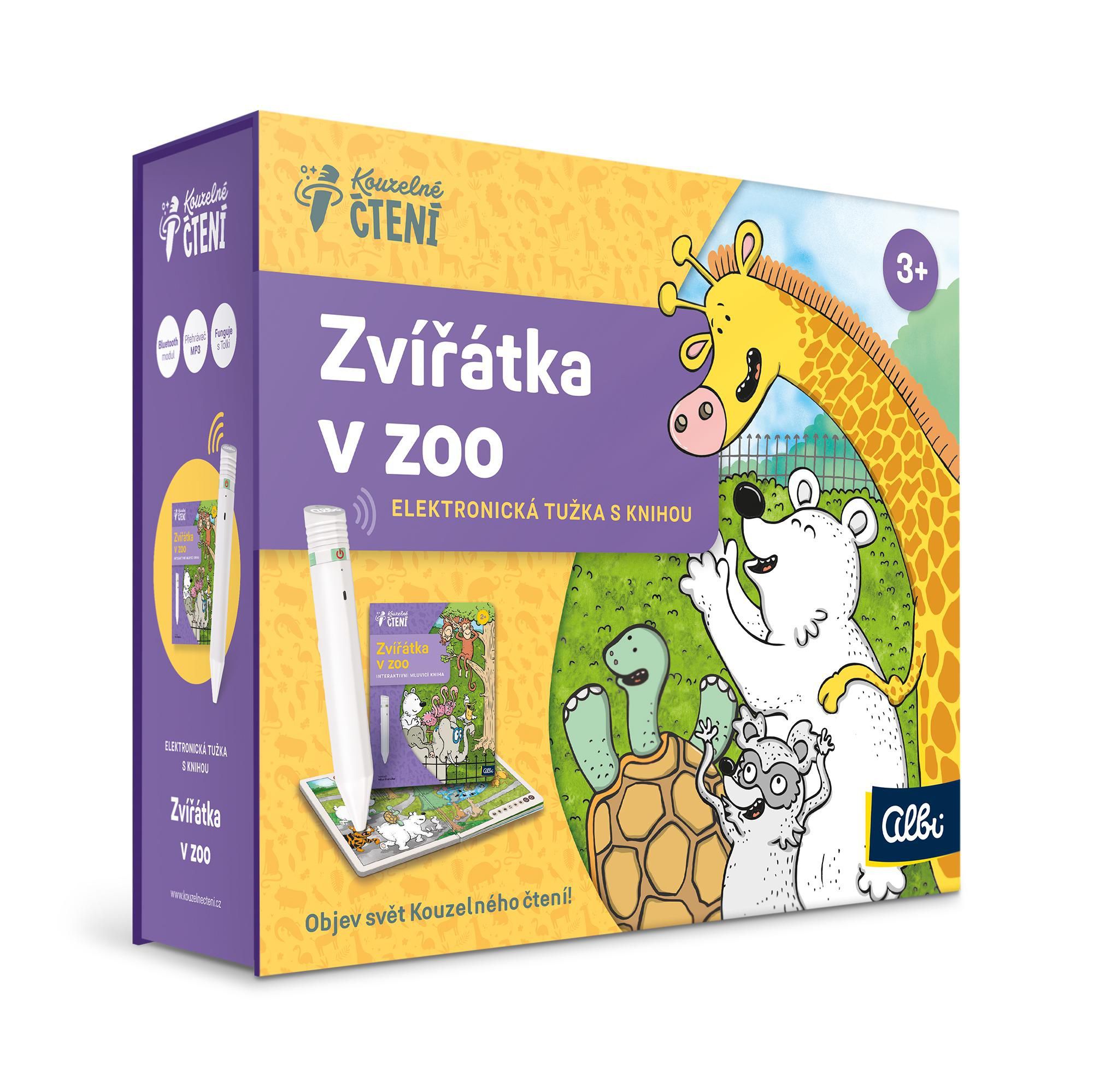 Domácnost a Zahrada - Albi Kouzelné Čtení 2.0 Albi tužka + Zvířátka v ZOO R50