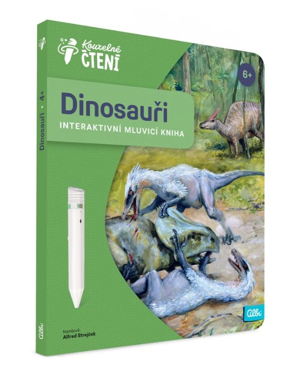 Domácnost a Zahrada - Albi Kouzelné čtení Kniha Dinosauři