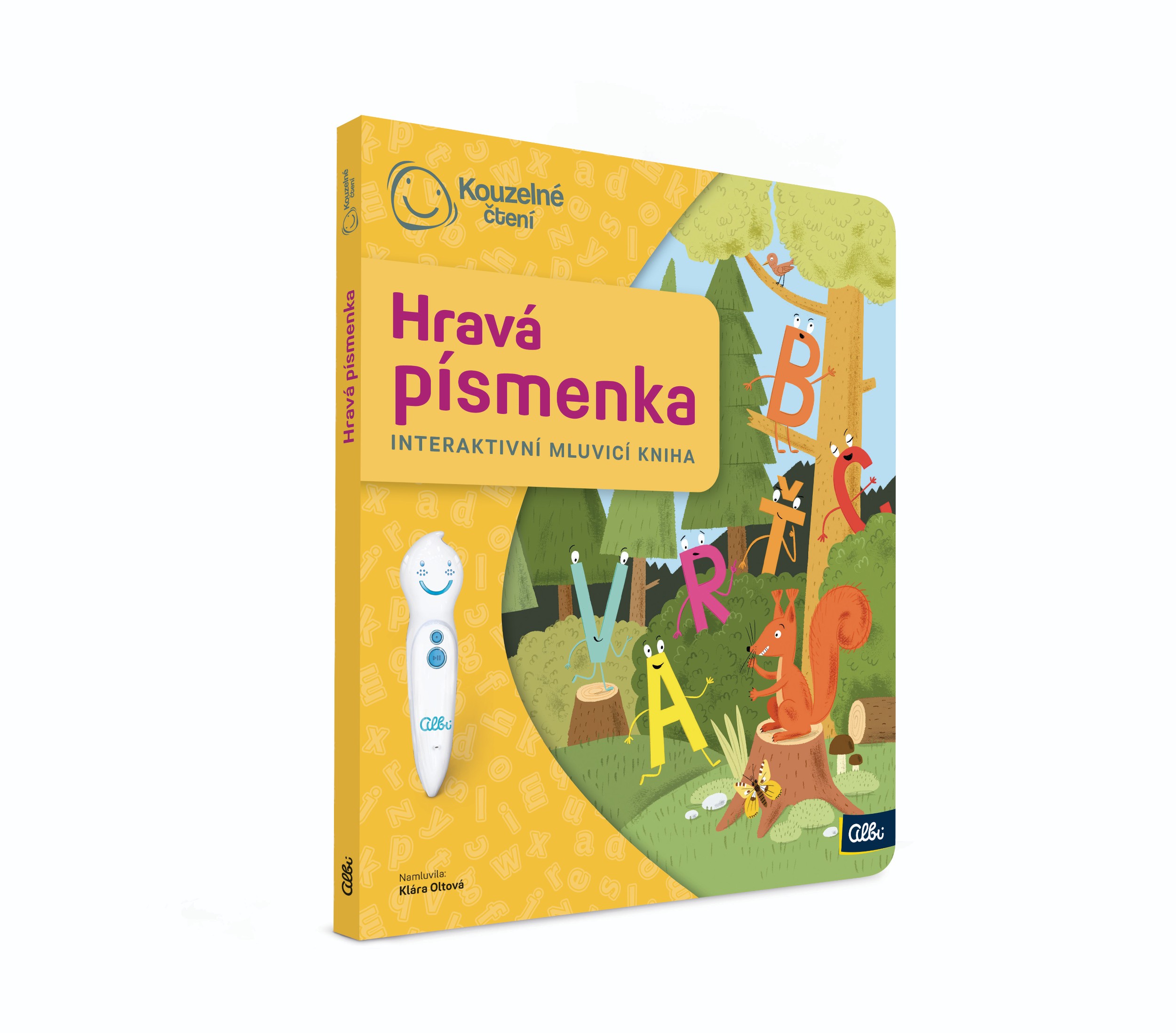 Domácnost a Zahrada - Albi Kouzelné Čtení Kniha Hravá písmenka