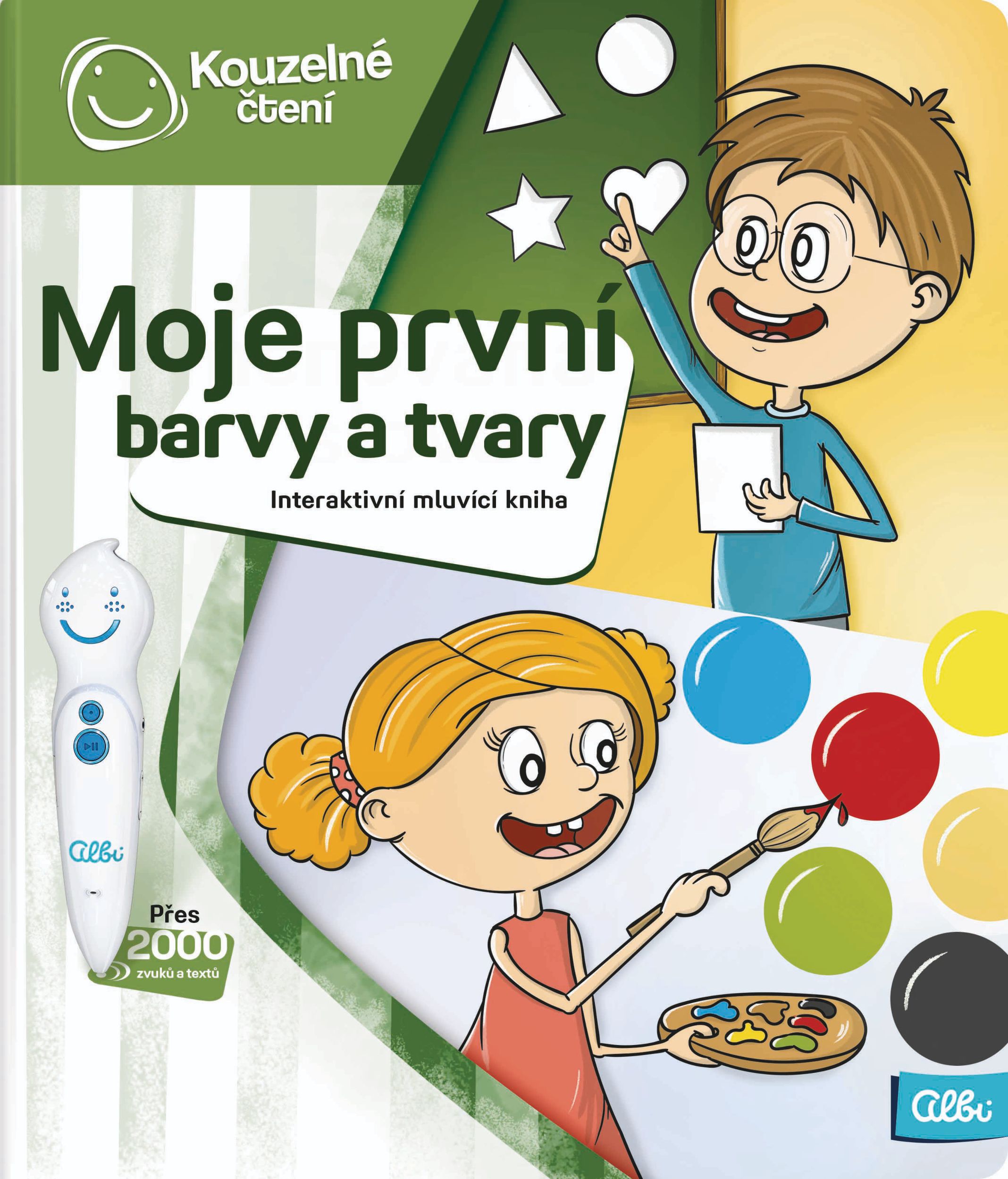 Domácnost a Zahrada - Albi Kouzelné Čtení Kniha Moje první barvy a tvary