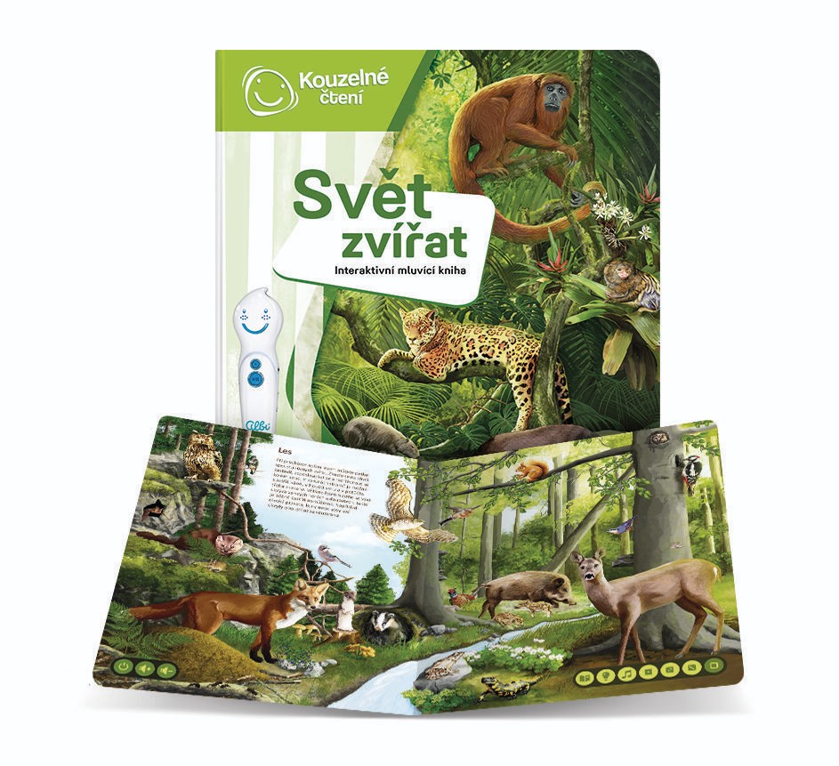 Domácnost a Zahrada - Albi Kouzelné čtení Kniha Svět zvířat