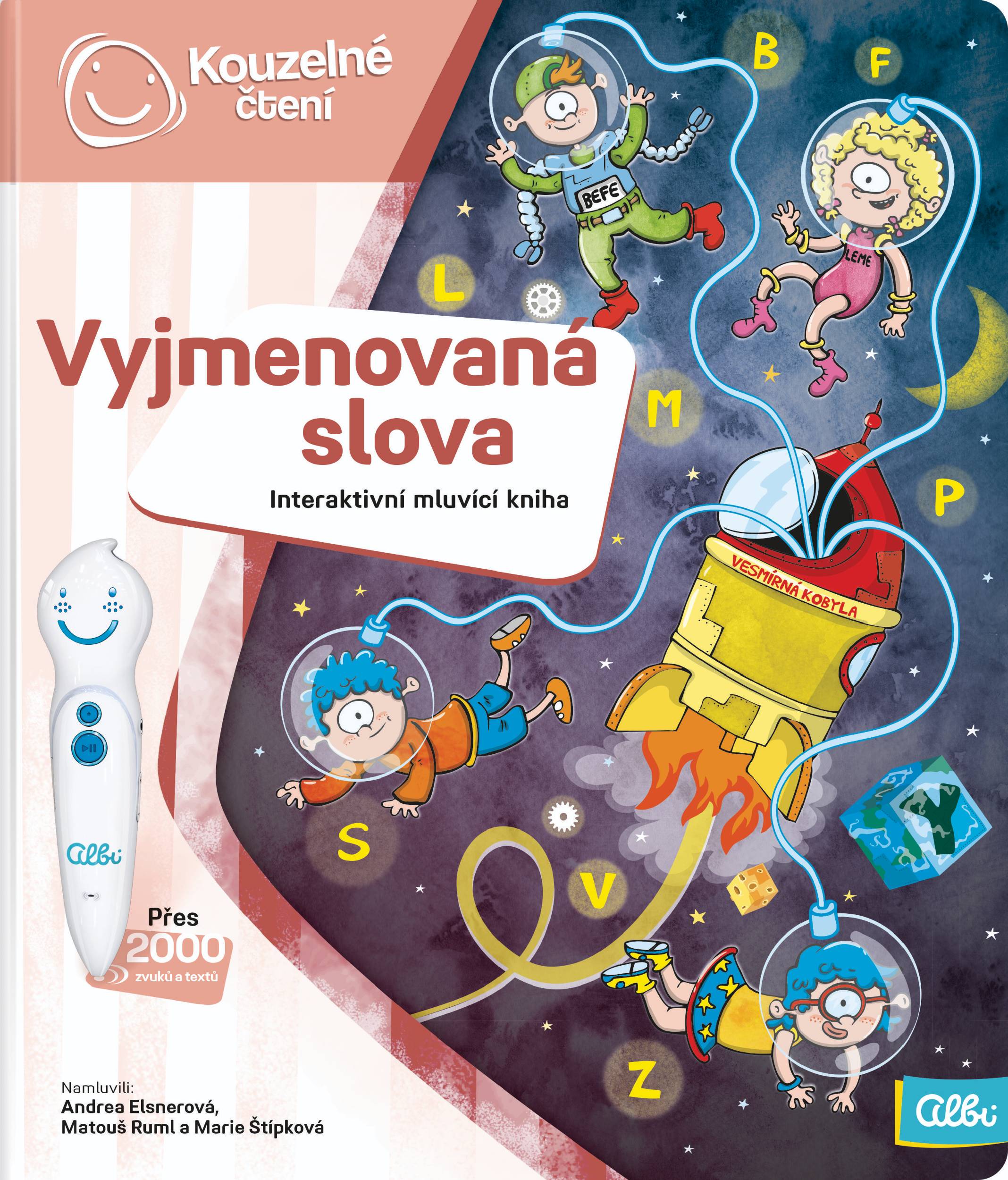 Domácnost a Zahrada - Albi Kouzelné Čtení Kniha Vyjmenovaná slova