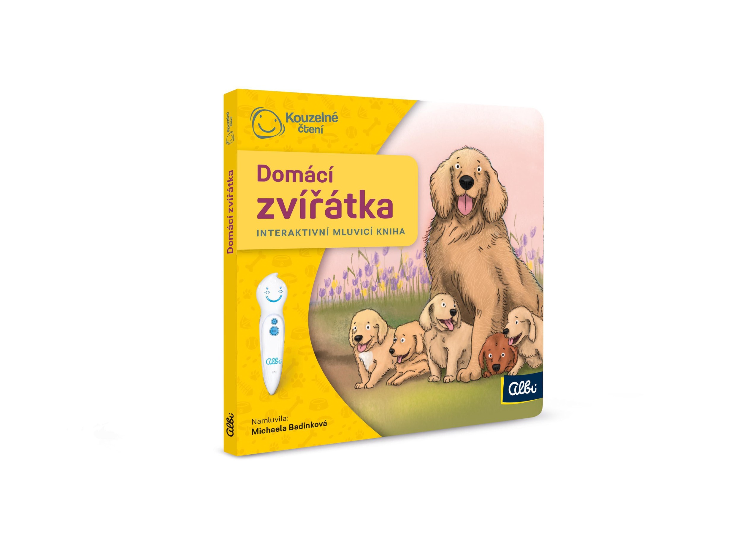 Domácnost a Zahrada - Albi Kouzelné Čtení Minikniha - Domácí zvířata