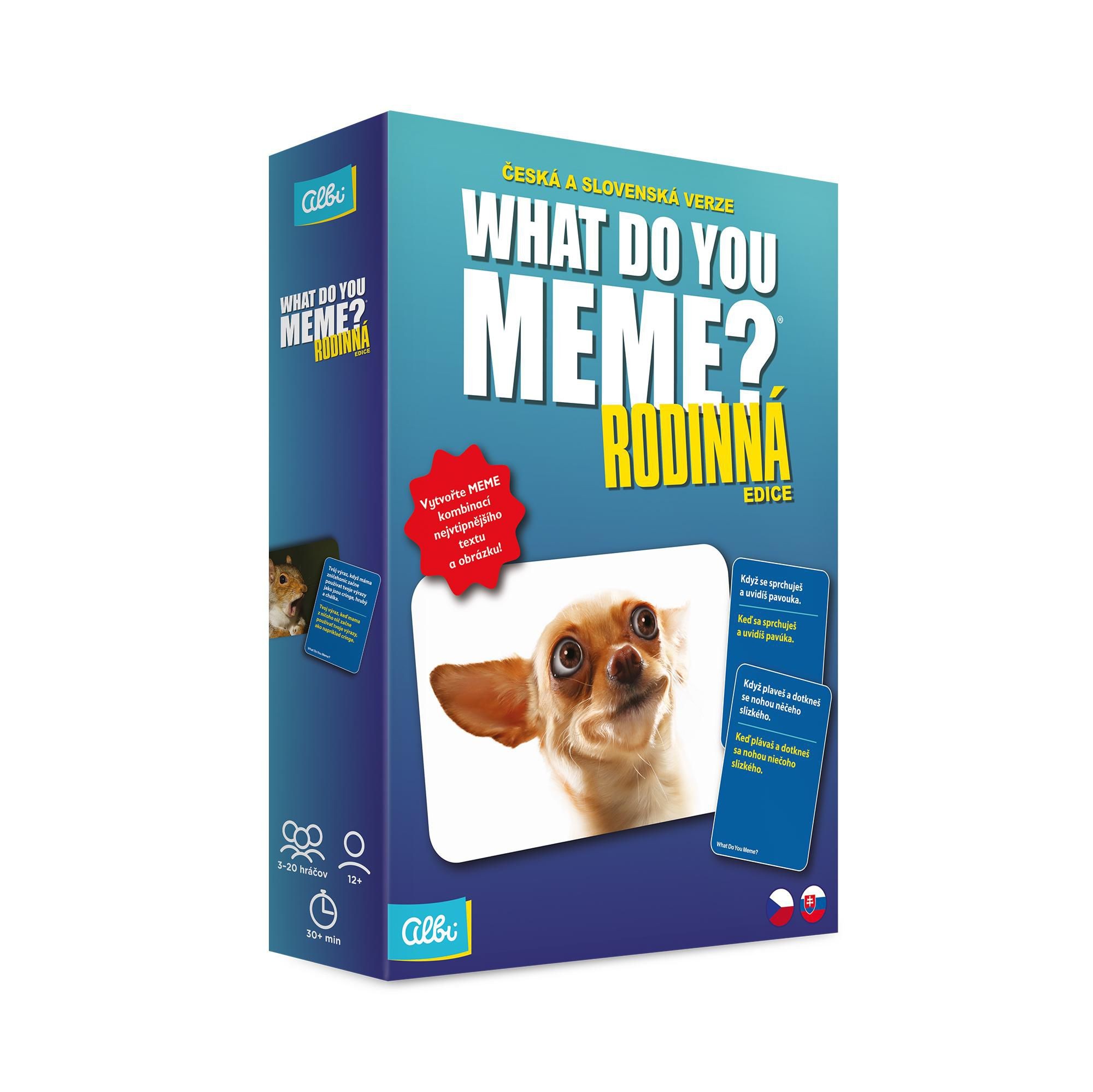 Svět dětí - Albi What Do You Meme - Rodinná edice