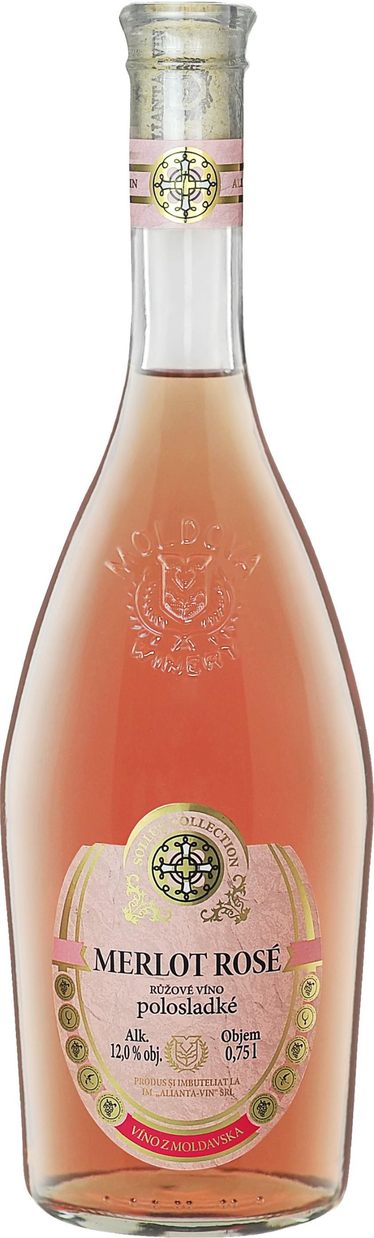 Nápoje - Alianta Vin Merlot Rosé 750 ml