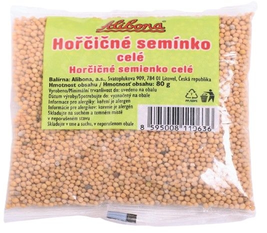 Trvanlivé potraviny - Alibona Hořčičné semínko 80g