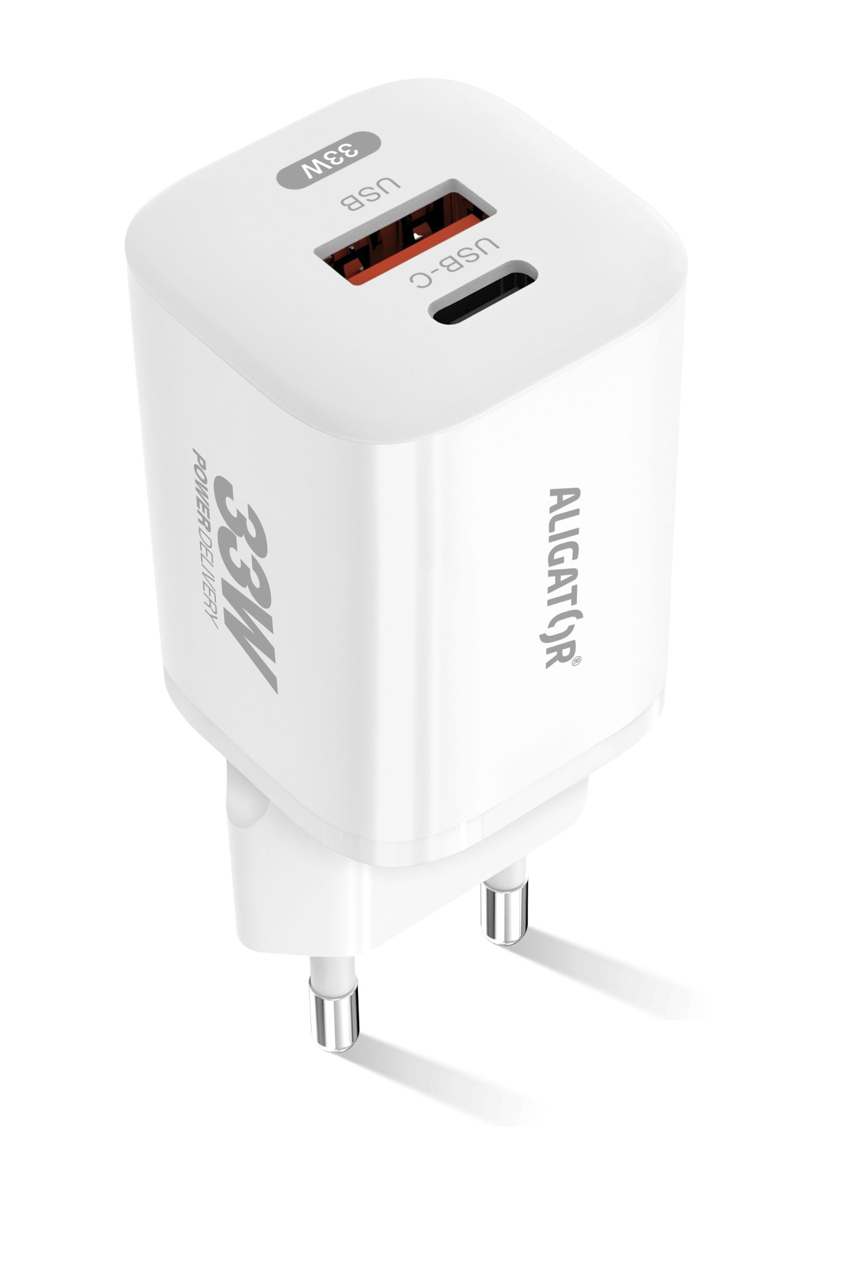Elektro - Aligator Chytrá GaN síťová nabíječka Power Delivery