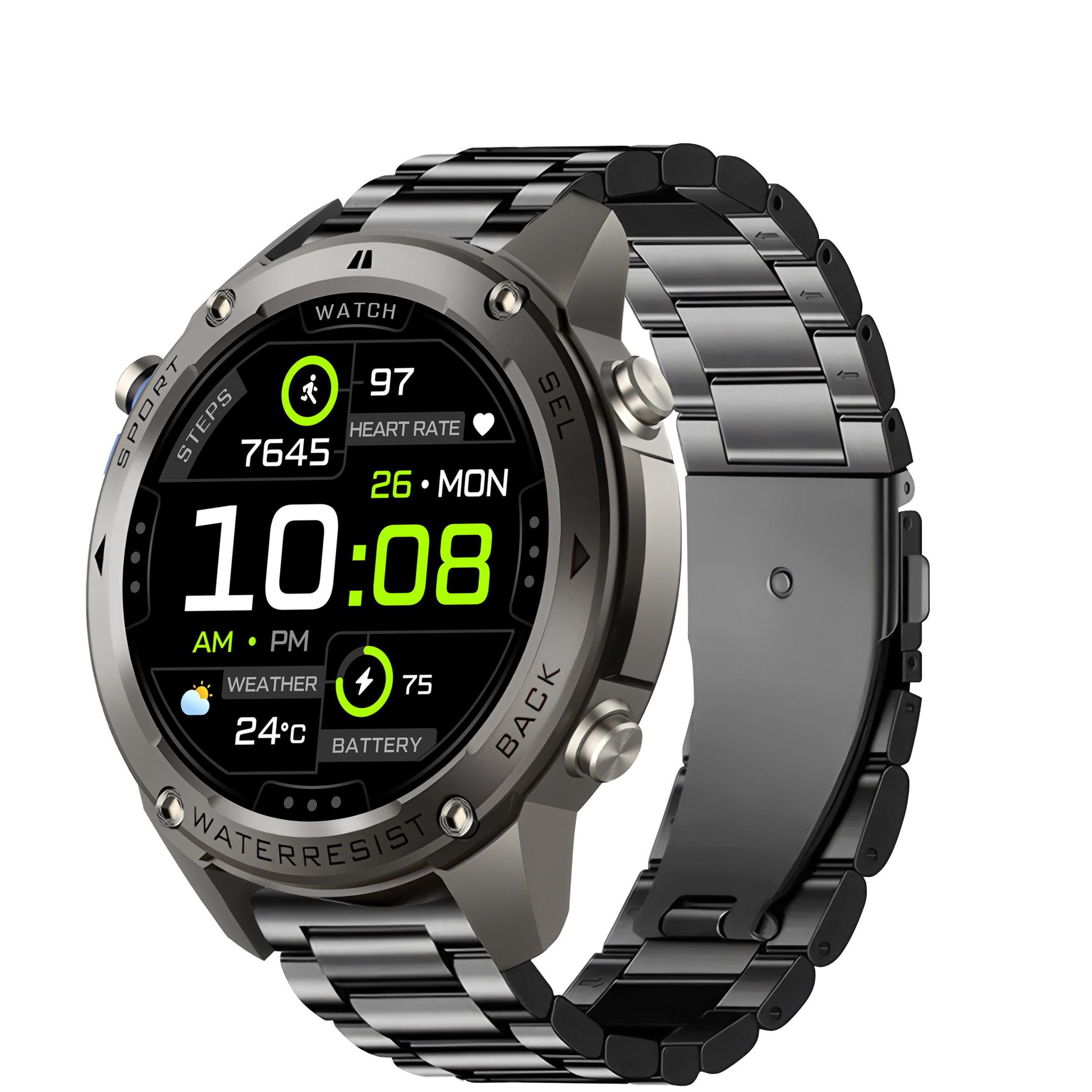 Elektro - Aligator Chytré hodinky WATCH GPS černé