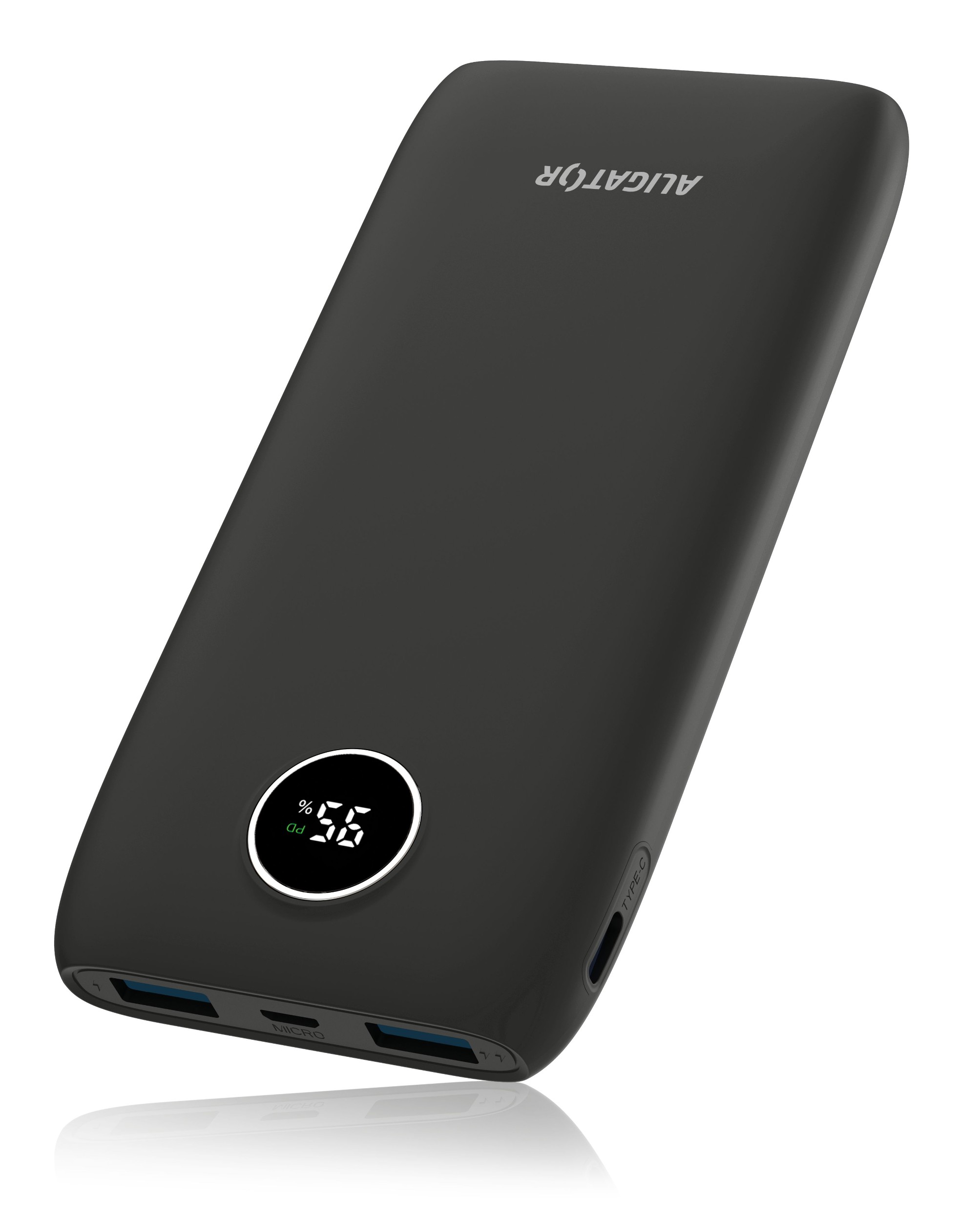 Elektro - Aligator Powerbanka PD20W+QC22.5W,10000mAh,černá