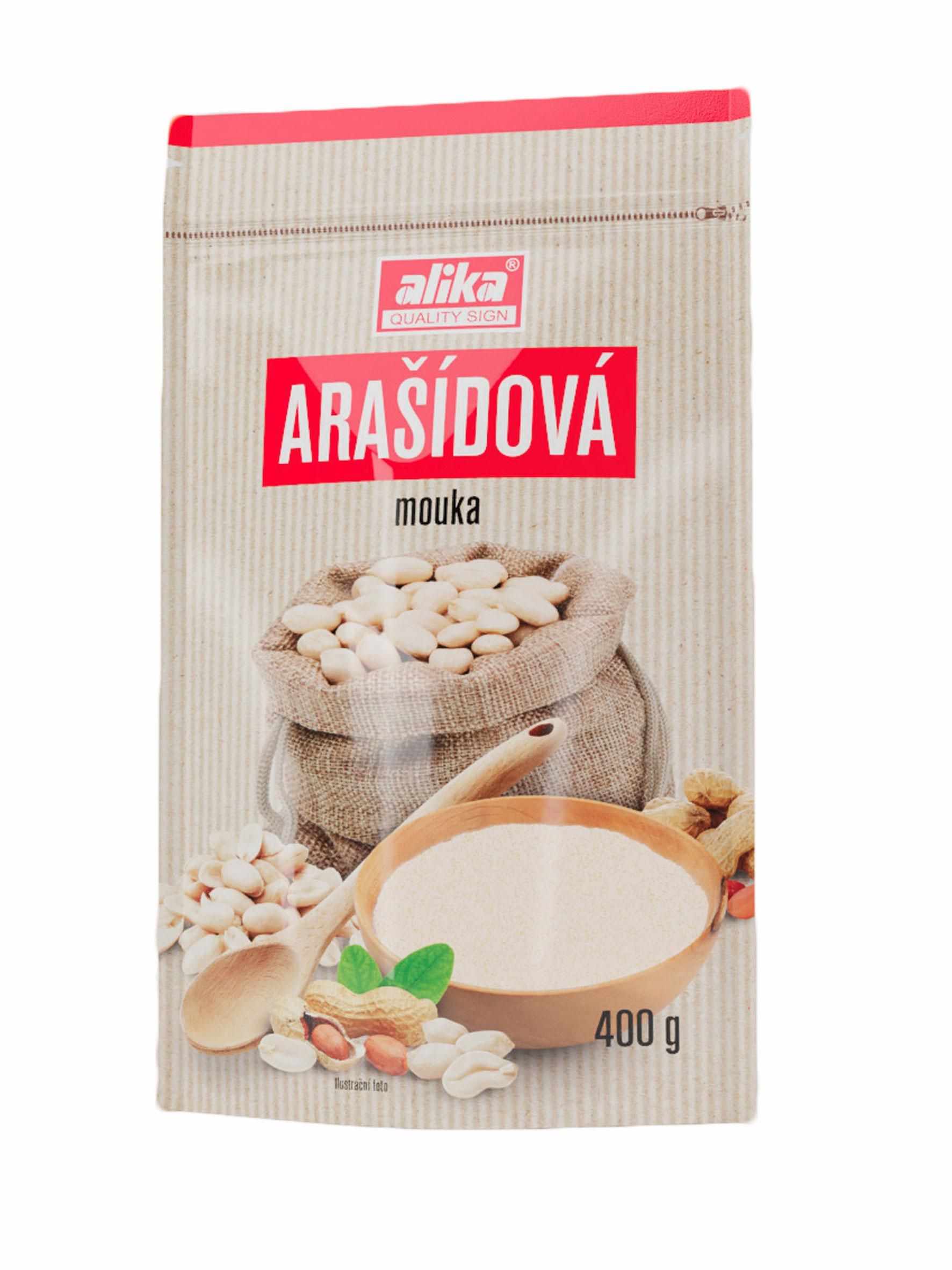 Trvanlivé potraviny - Alika Arašídová mouka pražená 400g
