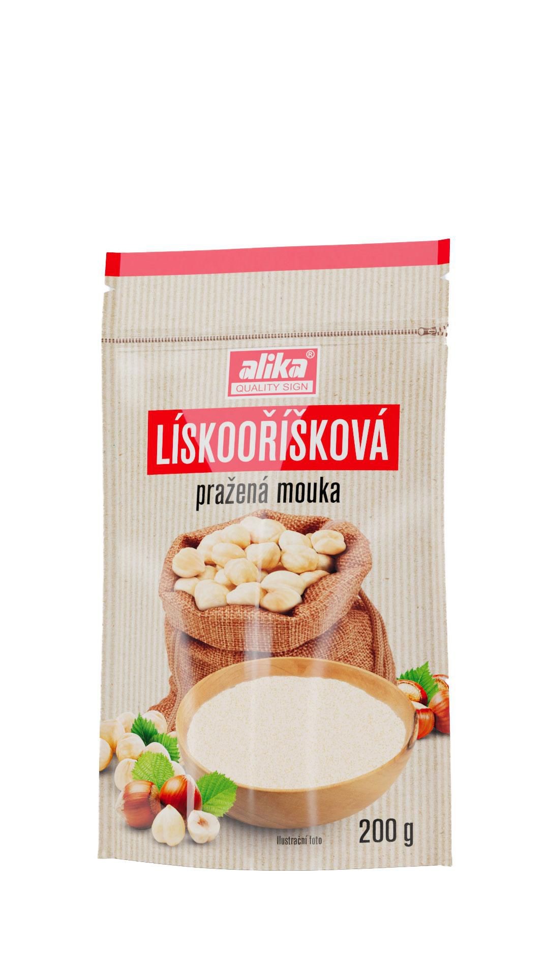 Trvanlivé potraviny - Alika Lískooříšková mouka 200 g