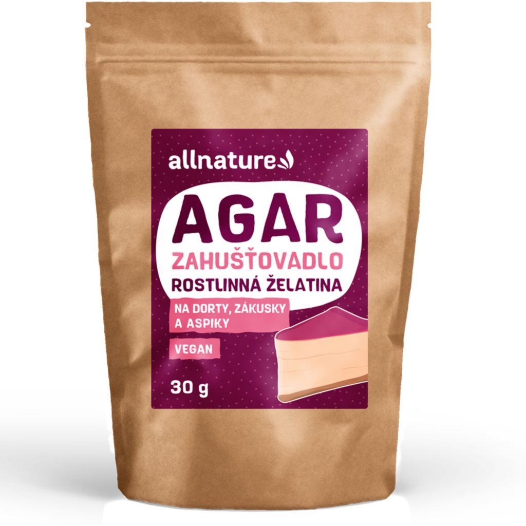 Trvanlivé potraviny - Allnature Agar 30 g