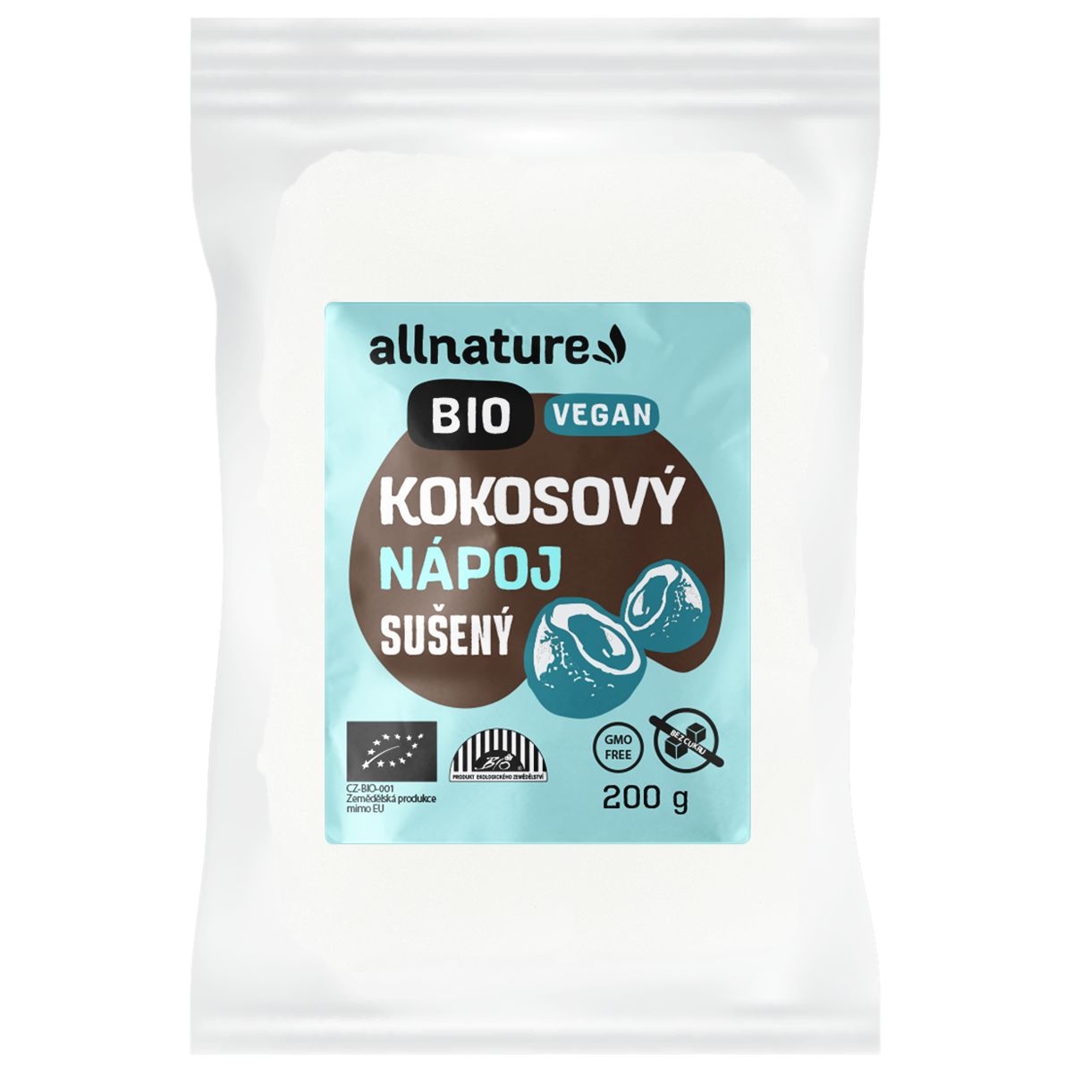 Zdravý svět - Allnature BIO Kokosové mléko sušené 200 g