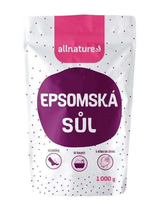 Drogerie a kosmetika - Allnature Epsomská sůl 1000g