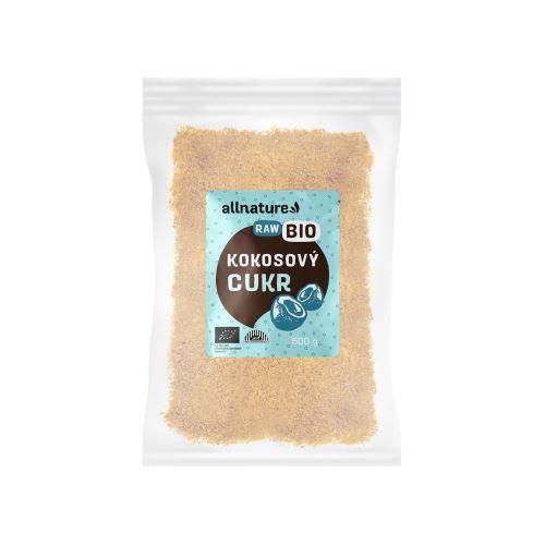 Trvanlivé potraviny - Allnature Kokosový cukr BIO 500 g
