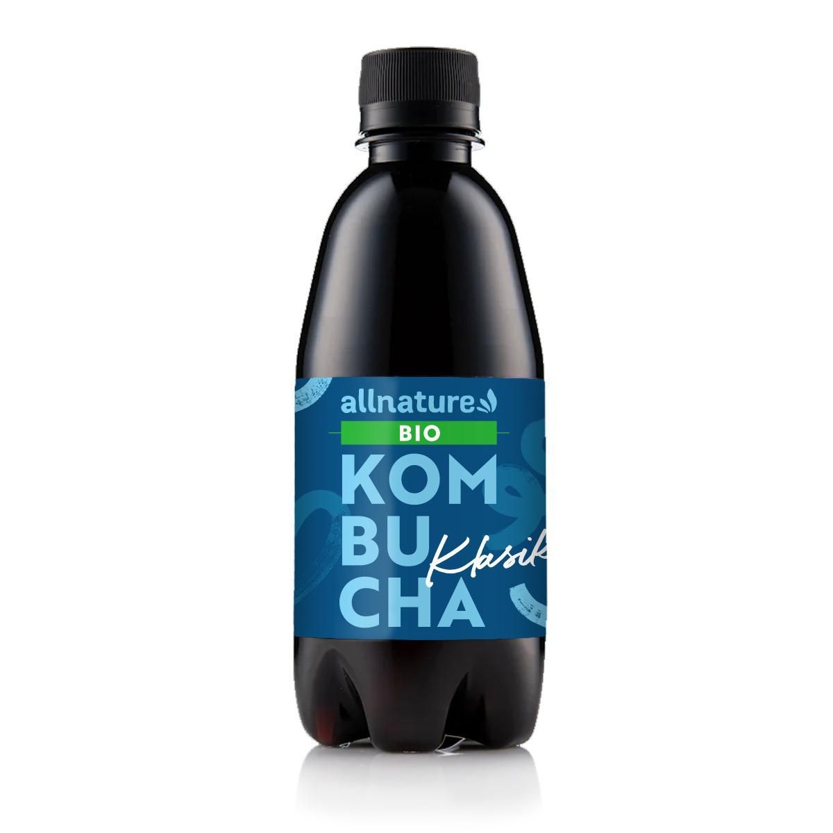Nápoje - Allnature Kombucha Klasik BIO 330 ml