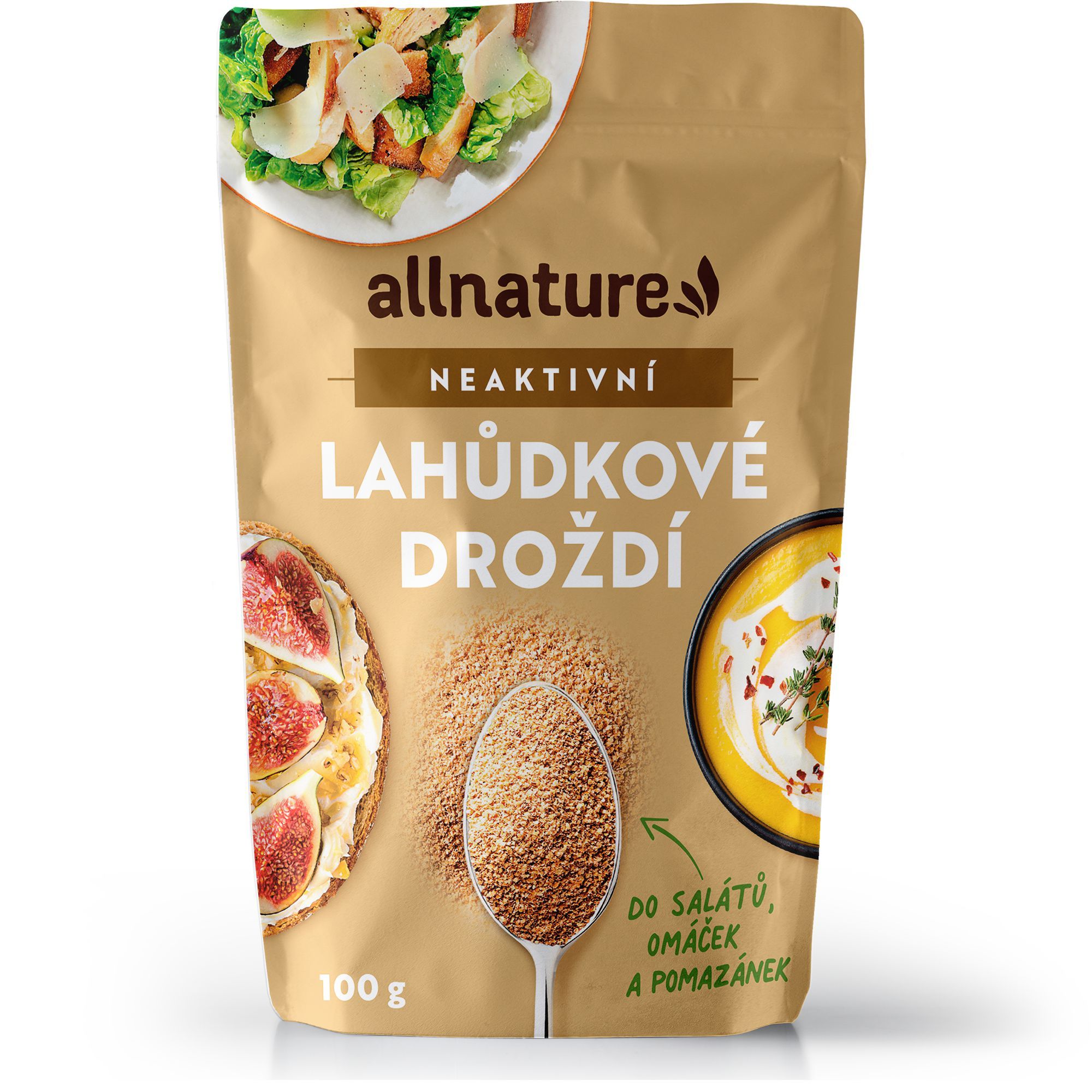 Trvanlivé potraviny - Allnature Lahůdkové droždí neaktivní 100 g