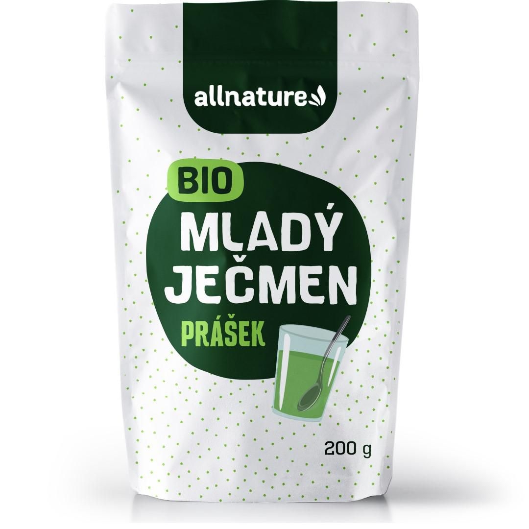 Zdravý svět - Allnature Mladý ječmen prášek BIO 200 g