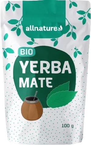 Nápoje - Allnature Yerba Mate BIO čaj sypaný 100 g