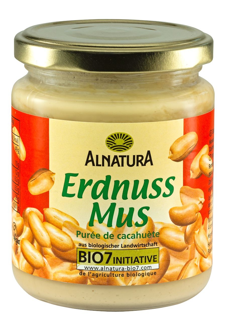 Trvanlivé potraviny - Alnatura BIO Arašídová pomazánka 250 g