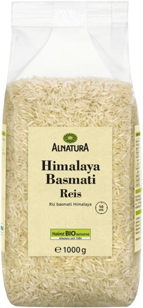 Trvanlivé potraviny - Alnatura Bio basmati rýže himalajská 1kg
