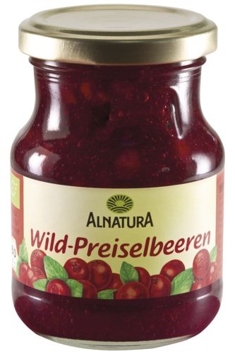 Trvanlivé potraviny - Alnatura BIO Brusinky 220 g
