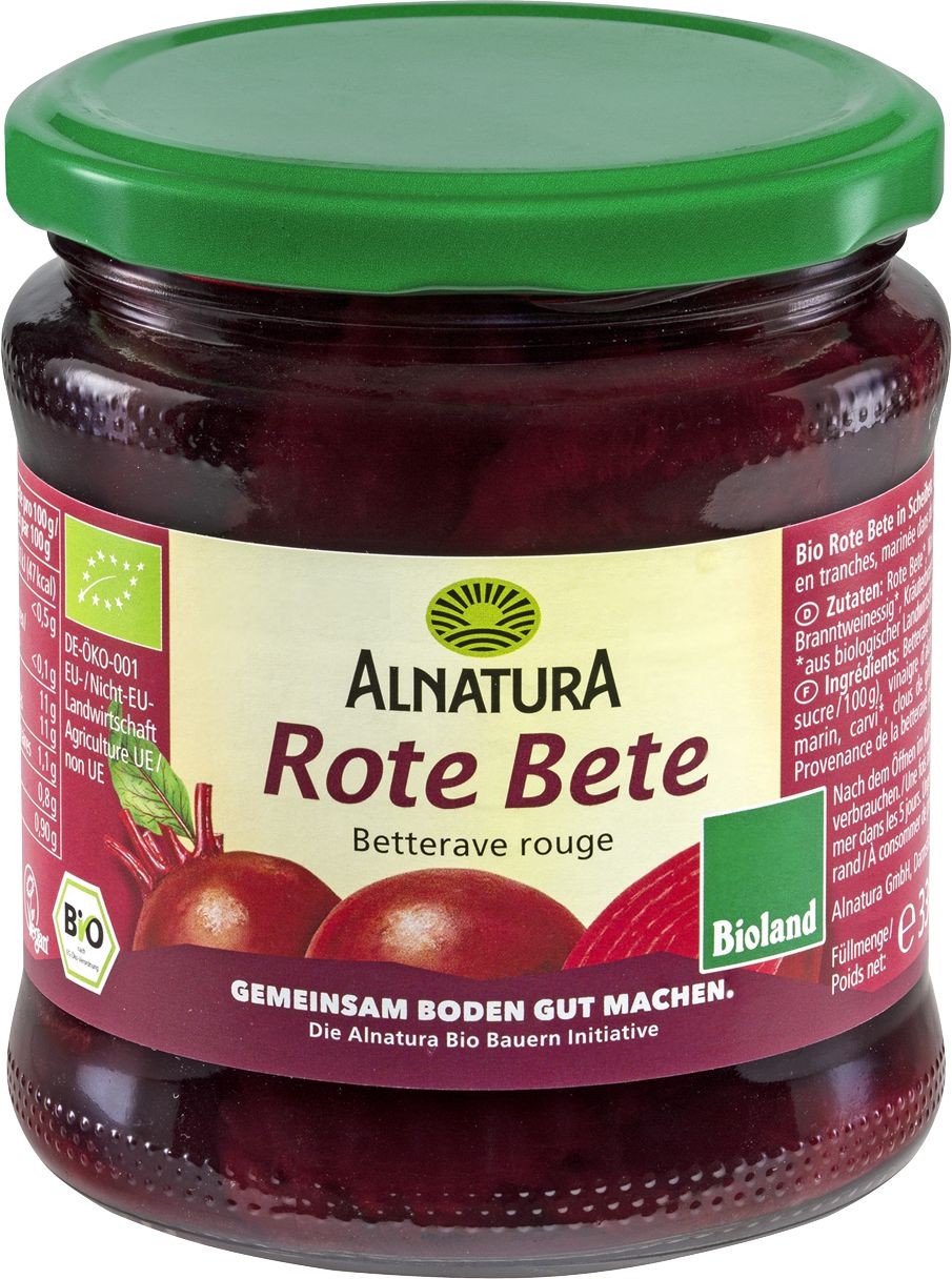 Trvanlivé potraviny - Alnatura BIO Červená řepa 330 g