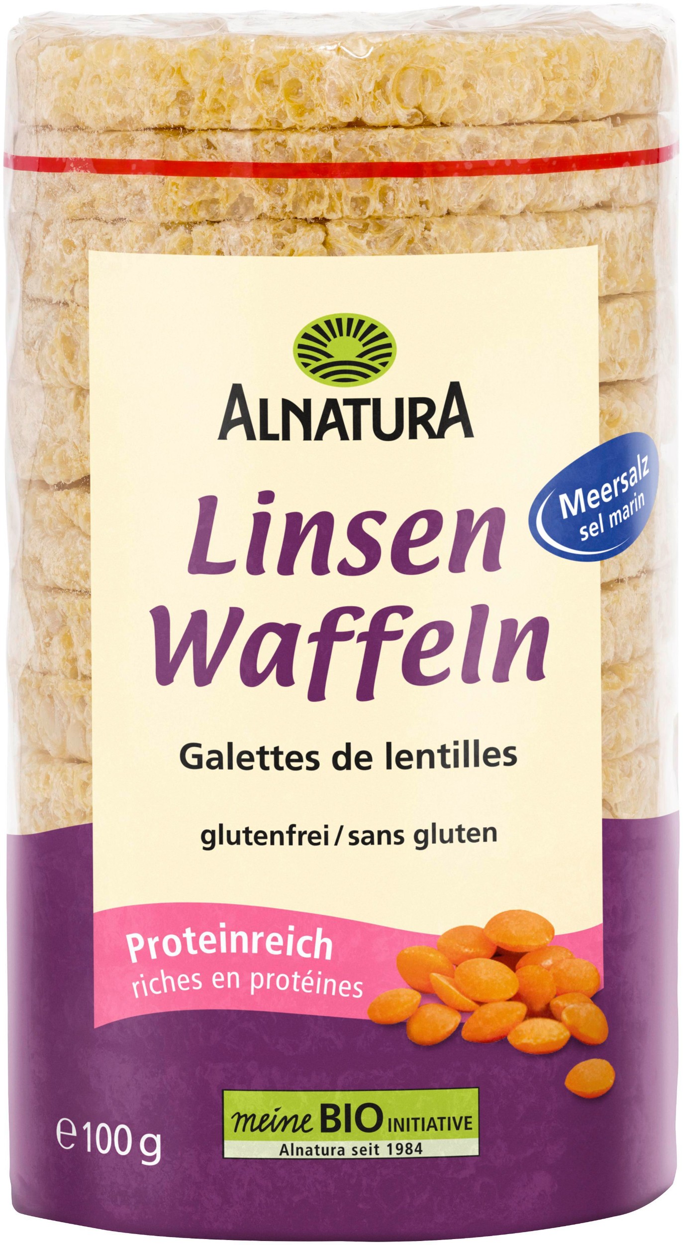 Zdravý svět - Alnatura Bio chlebíčky čočkové 100g