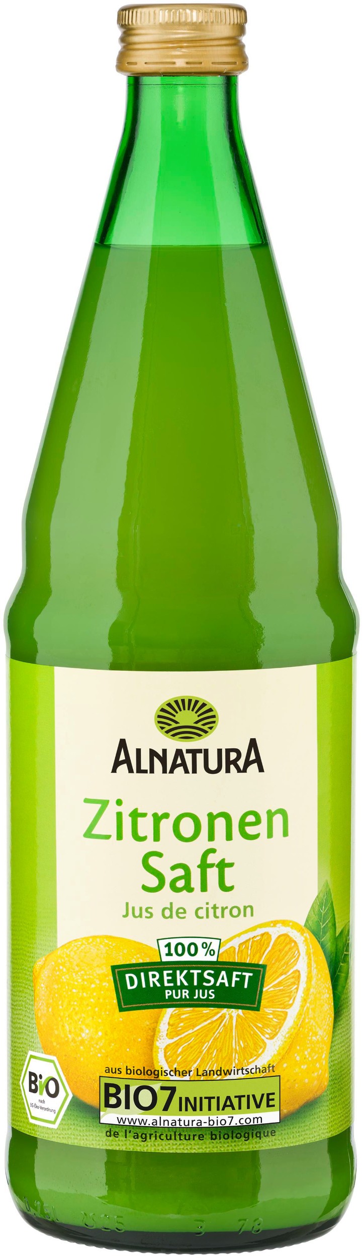 Zdravý svět - Alnatura BIO citronová šťáva 750ml