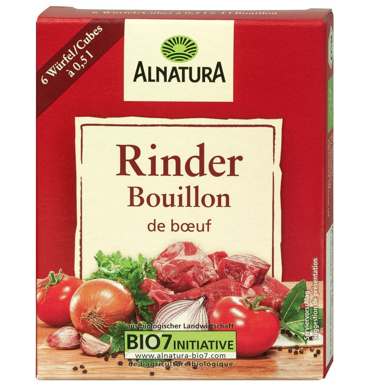 Trvanlivé potraviny - Alnatura BIO Hovězí vývar 66 g