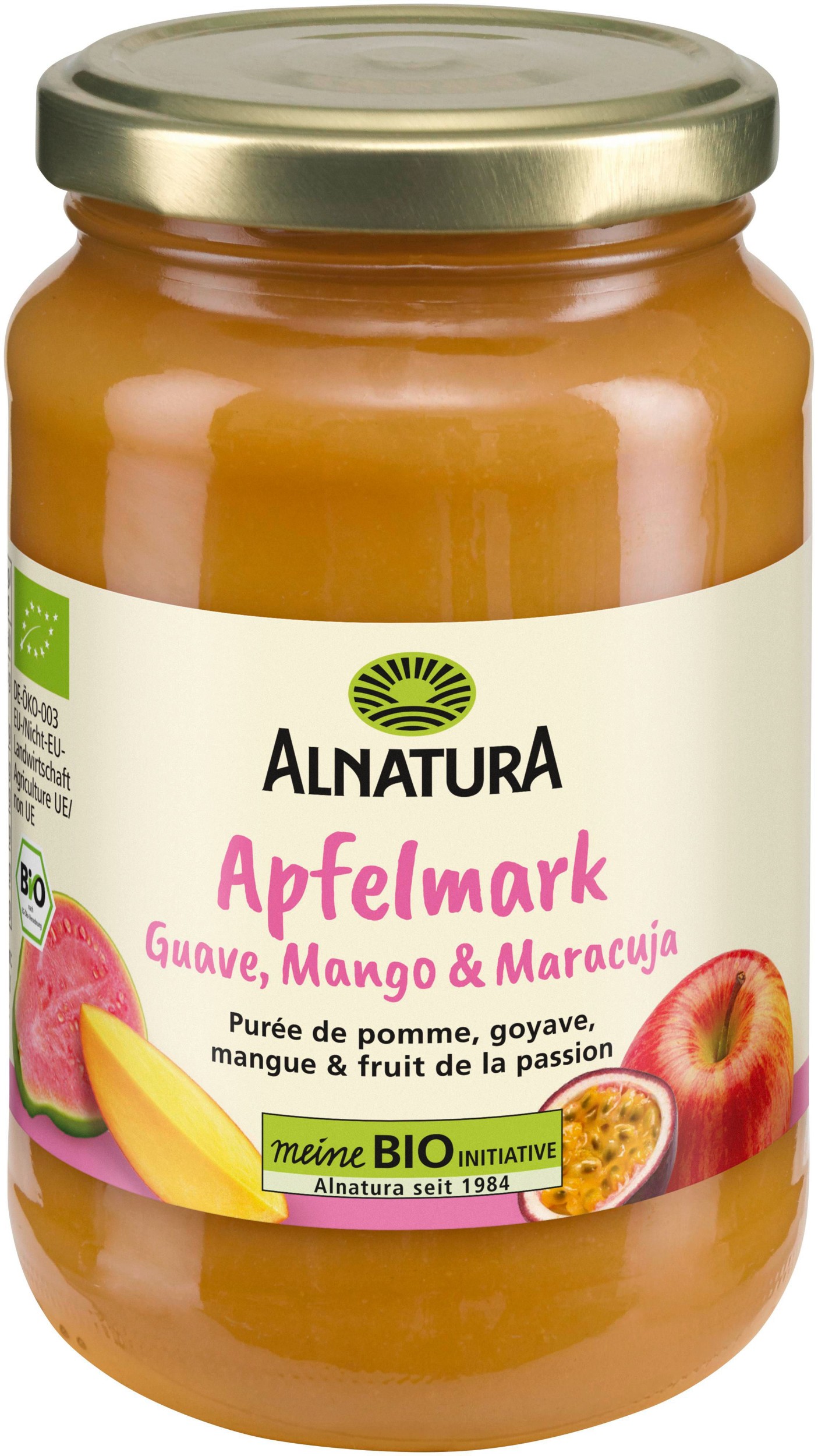 Zdravý svět - Alnatura BIO Jablečné pyré, guava, mango, maracuja 360 g