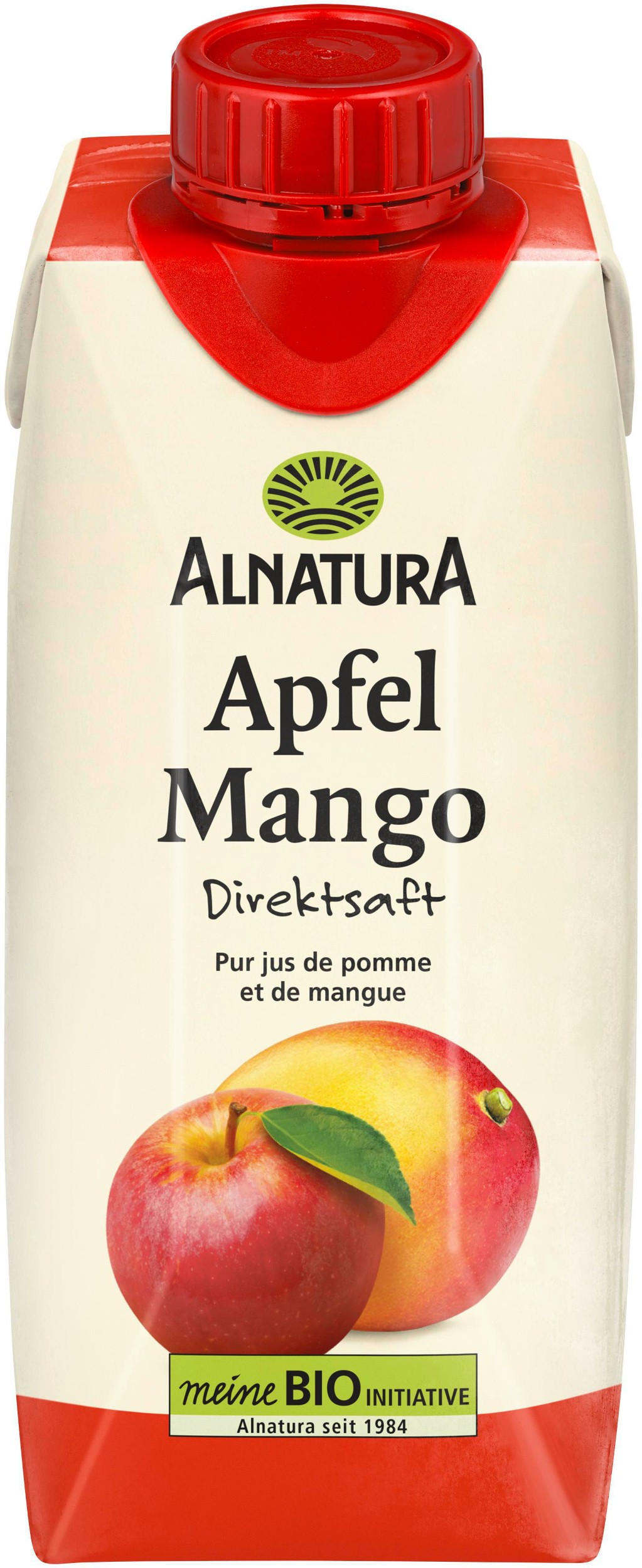 Nápoje - Alnatura BIO Jablečný a mangový džus 0,33 l