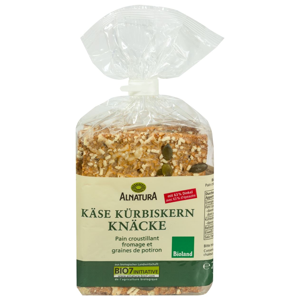 Zdravý svět - Alnatura BIO Knäckebrot se sýrem 200 g