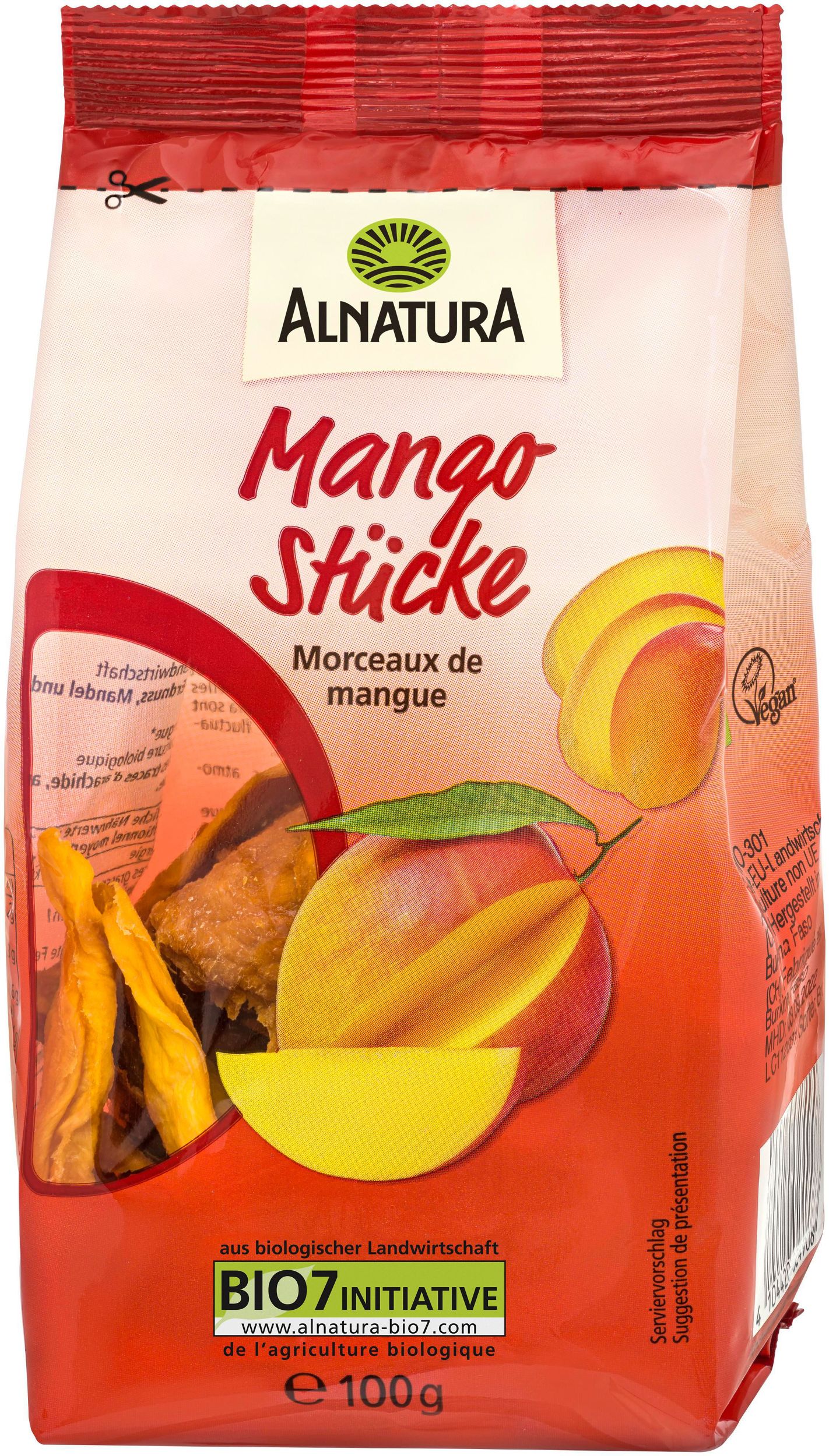 Zdravý svět - Alnatura BIO Kousky manga 100 g