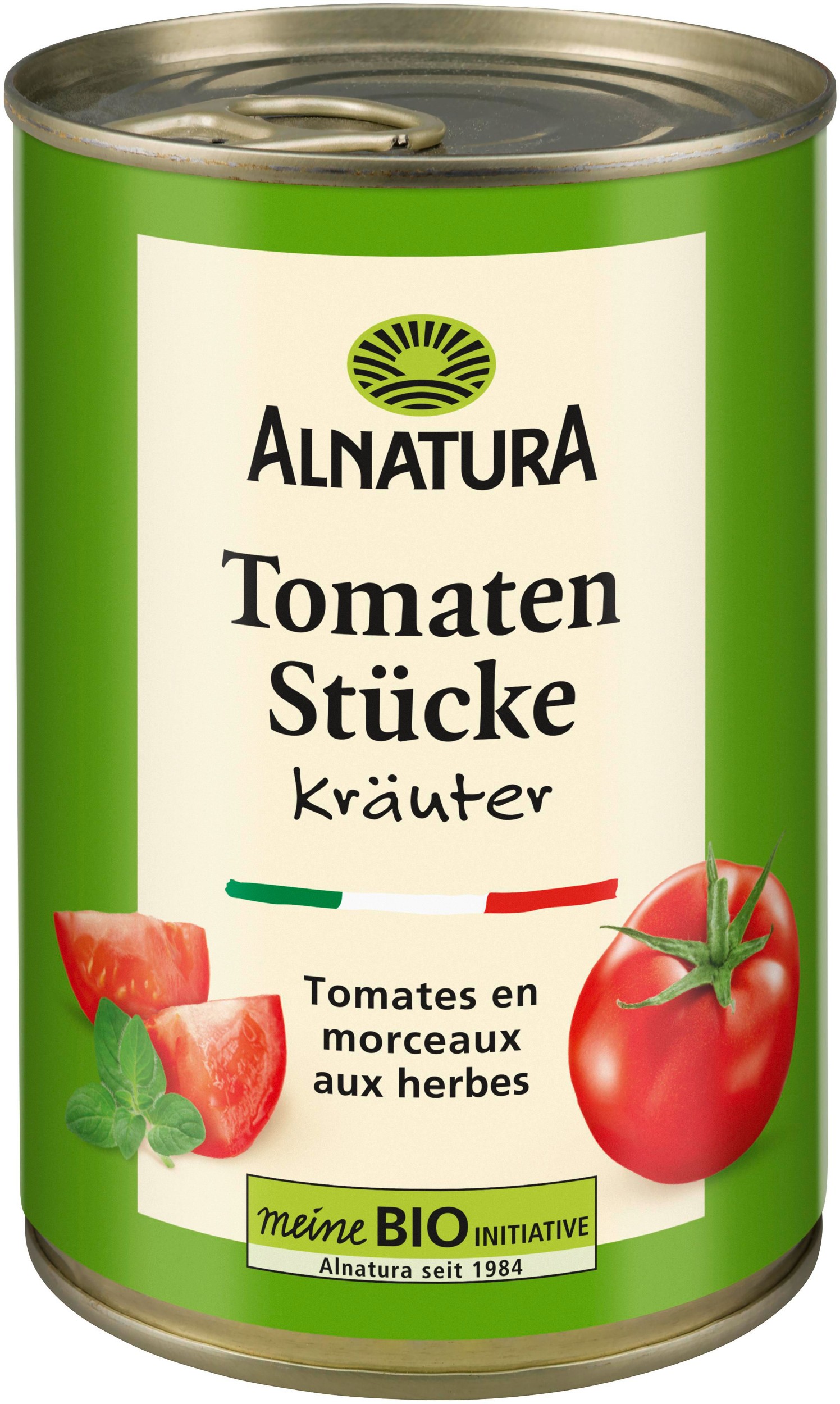 Zdravý svět - Alnatura BIO Kousky rajčat, bylinky, 400 g