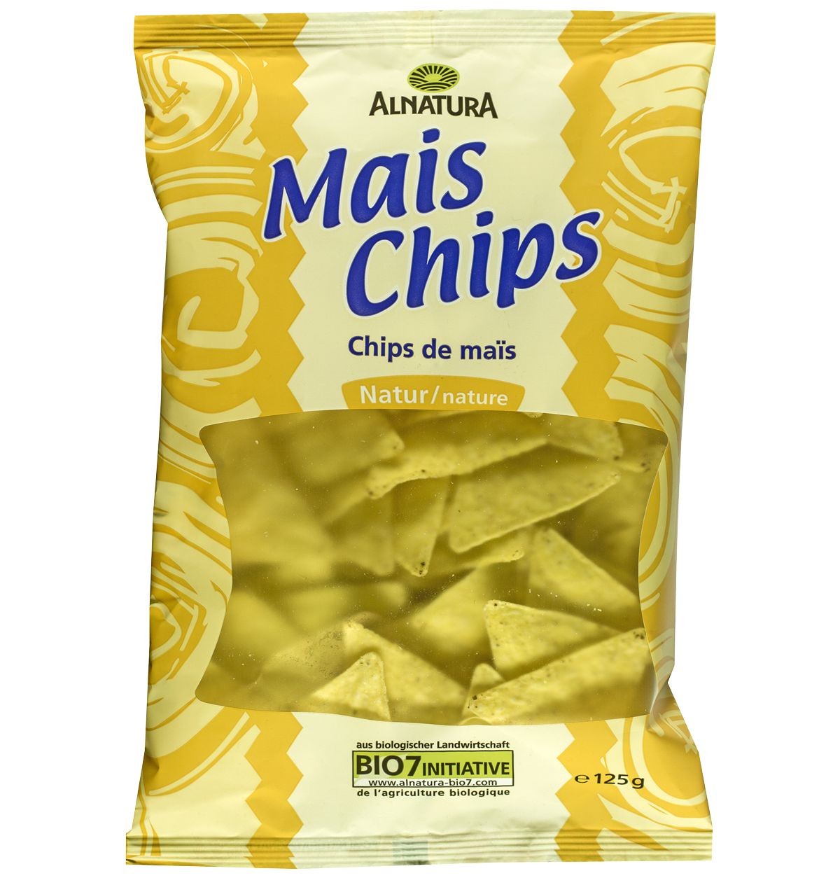 Trvanlivé potraviny - Alnatura BIO Kukuřičné chipsy 125 g