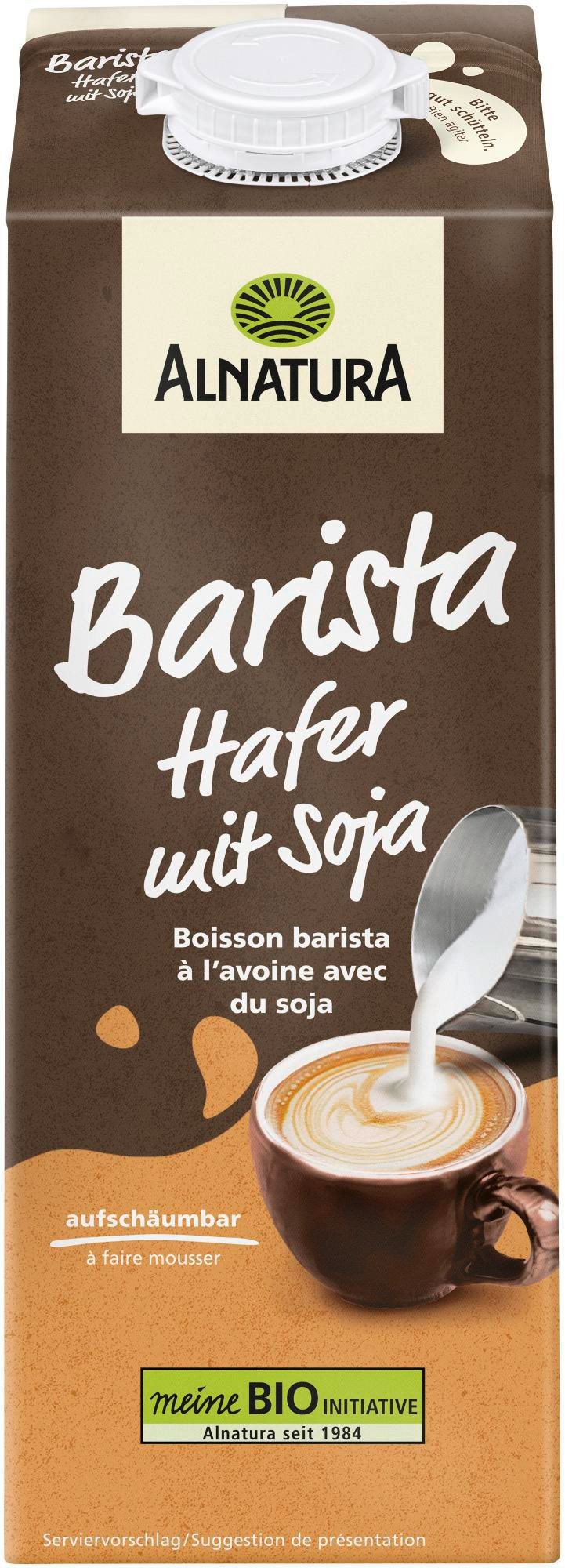 Zdravý svět - Alnatura BIO Ovesný nápoj Barista se sójou 1 l