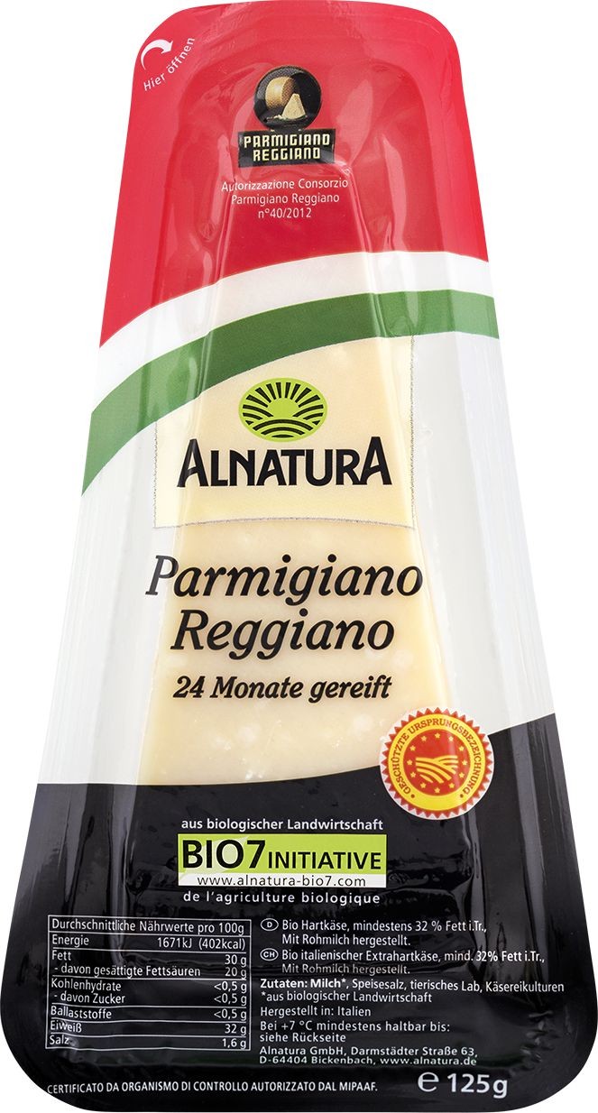 Zdravý svět - Alnatura BIO Parmigiano Reggiano 125 g