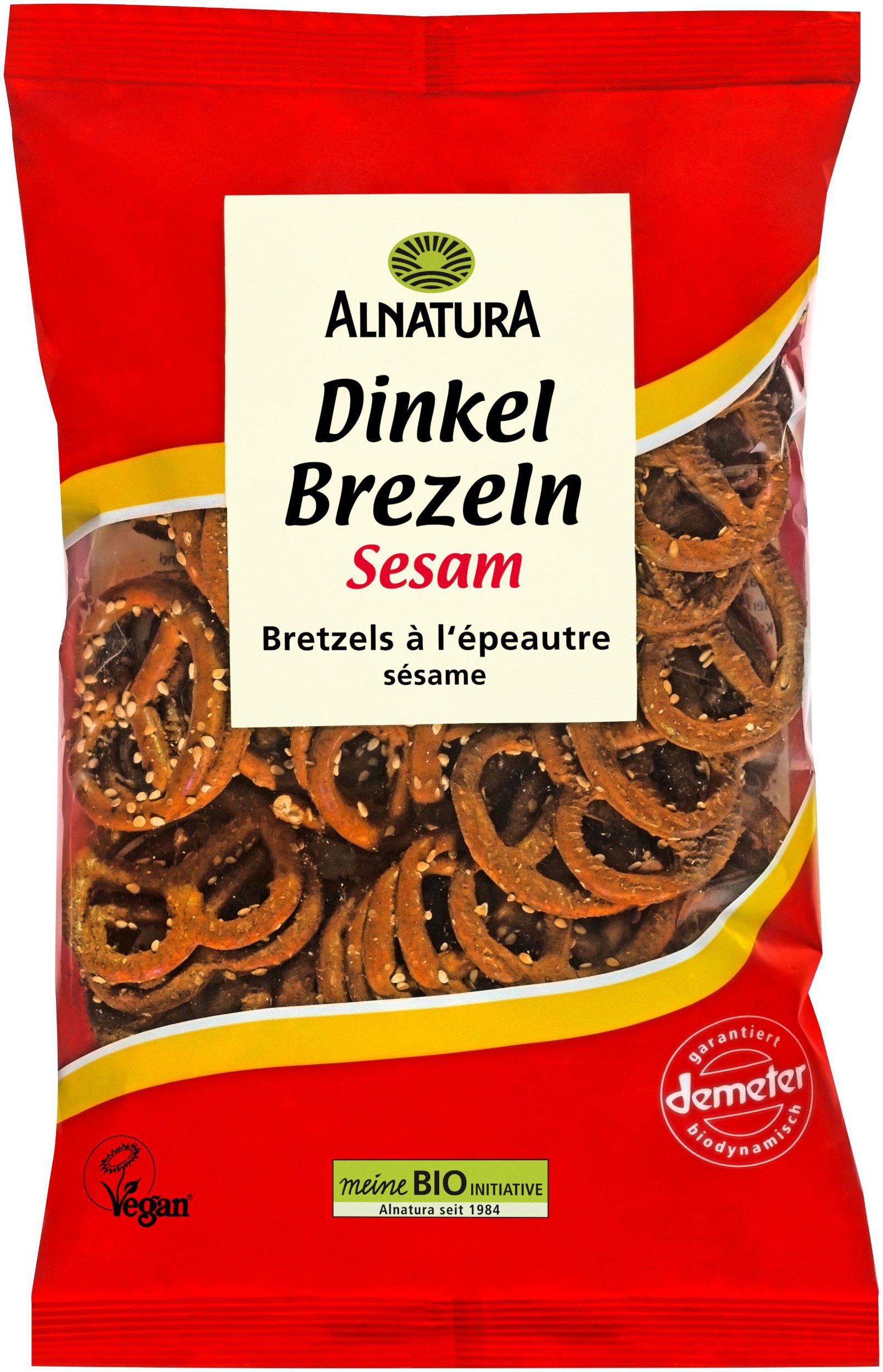Trvanlivé potraviny - Alnatura Bio sezamové preclíky 125g