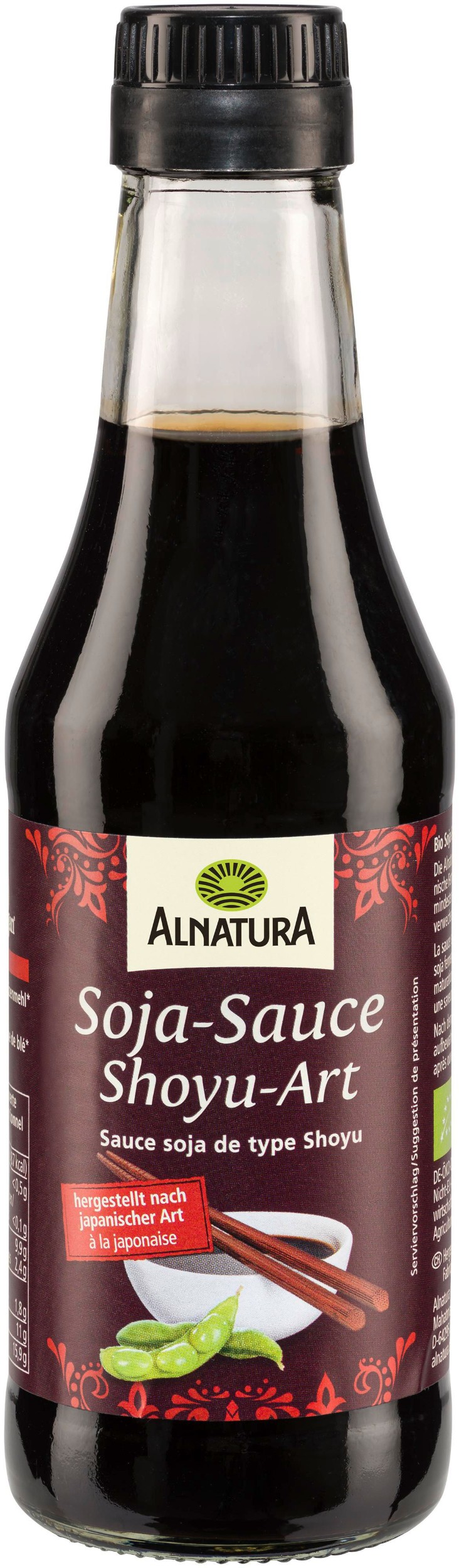 Trvanlivé potraviny - Alnatura Bio sójová omáčka Shoyu 250 ml