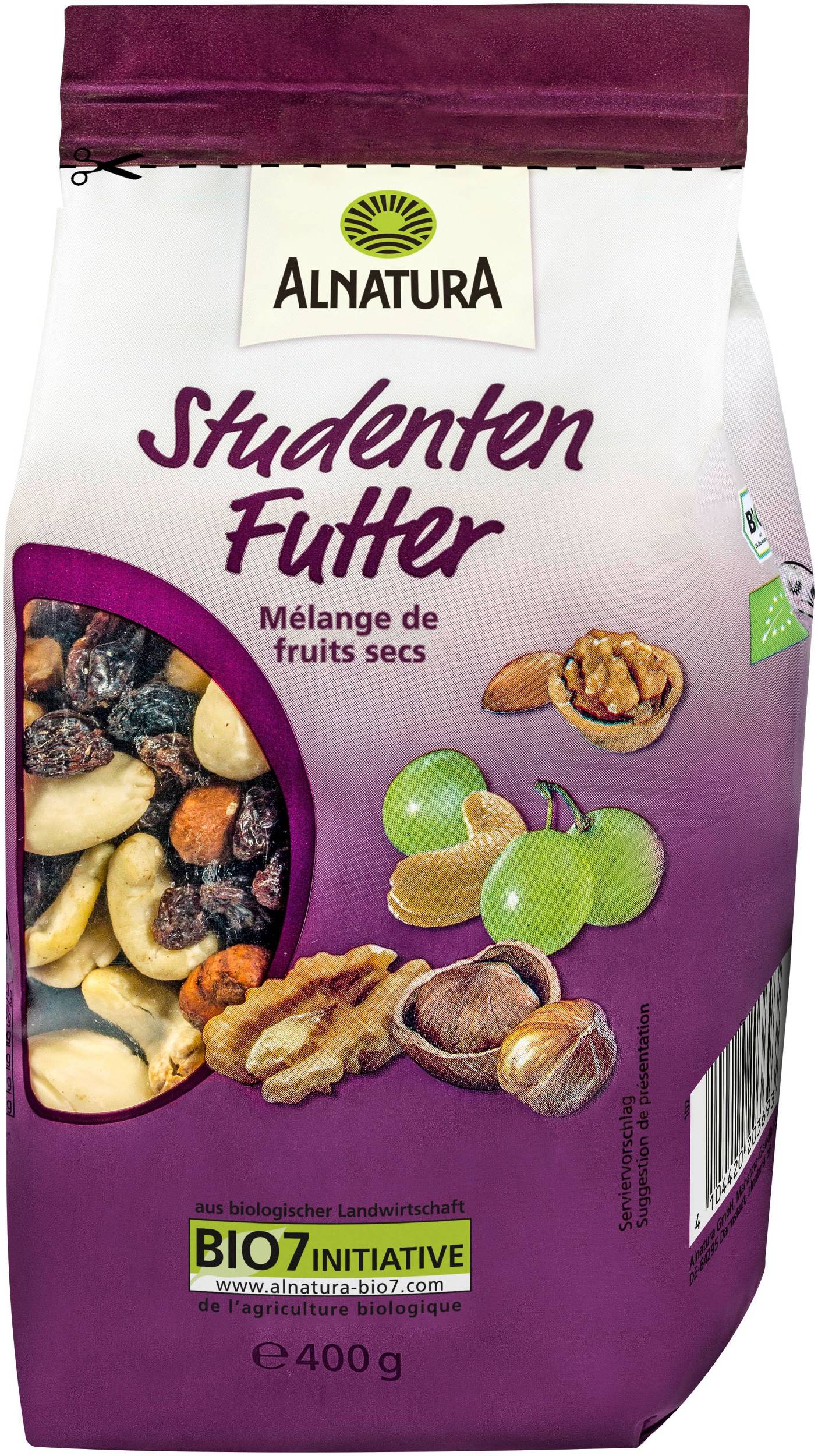 Zdravý svět - Alnatura BIO Studentenfutter 400 g