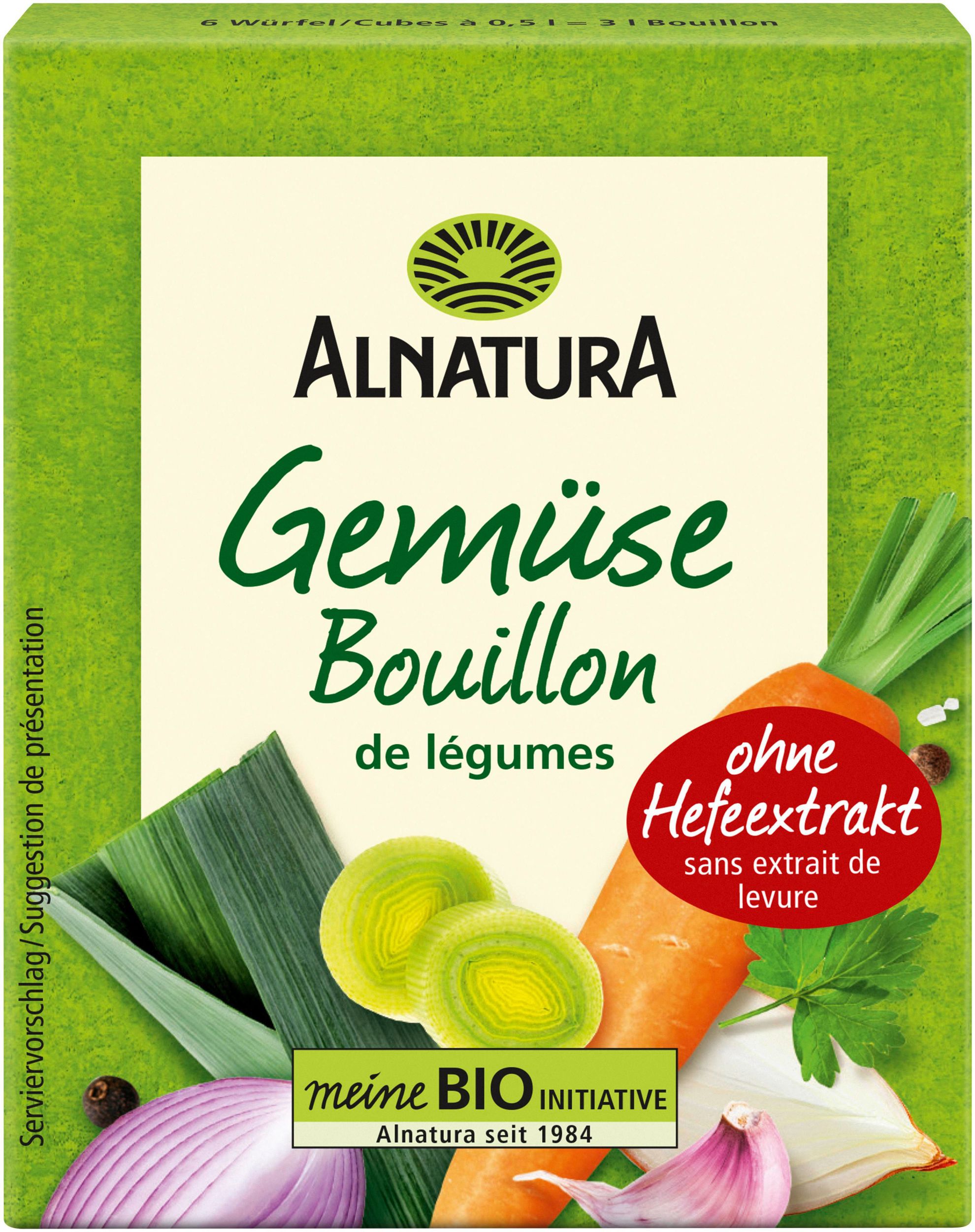 Zdravý svět - Alnatura BIO Zeleninový vývar bez kvasnic, kostky 66 g