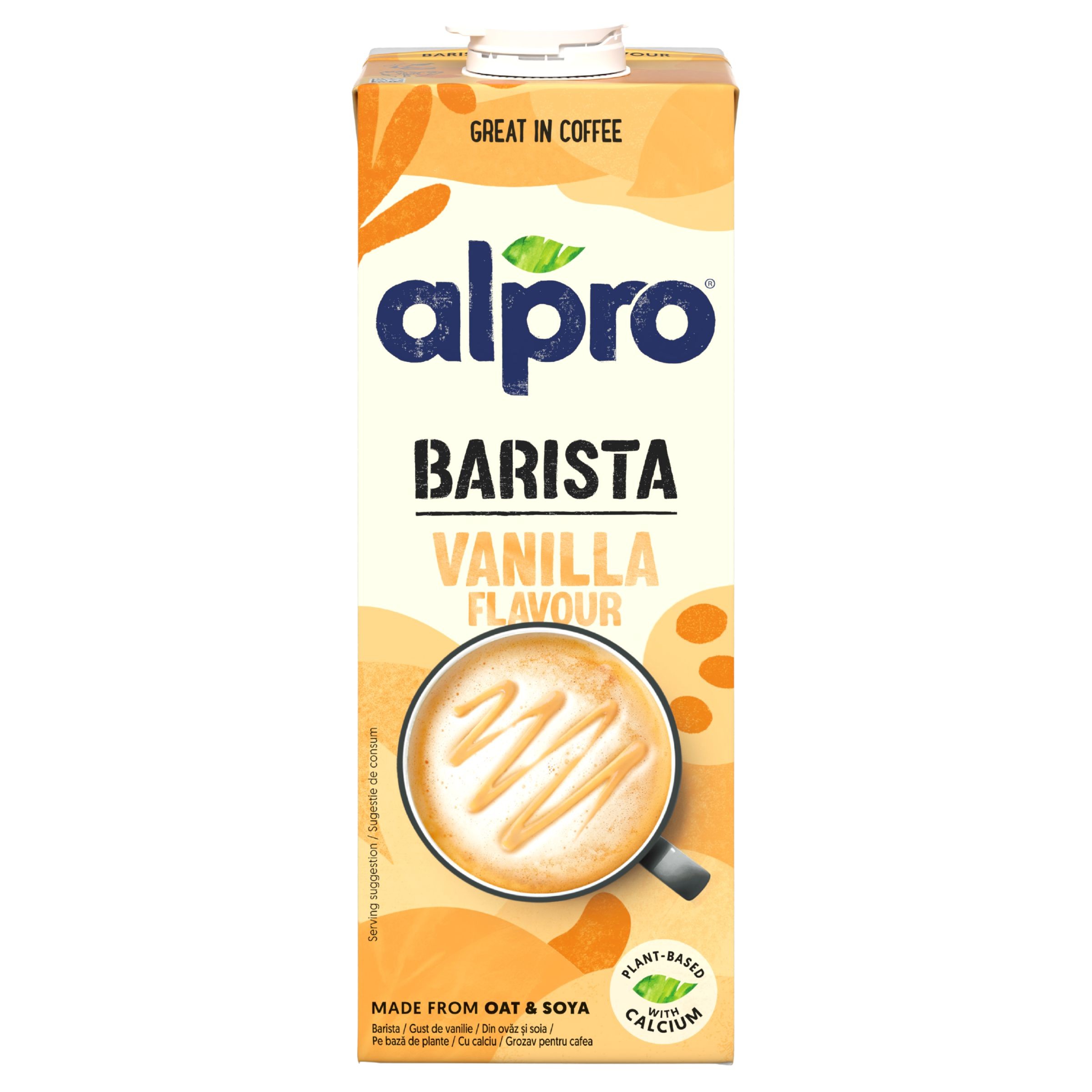 Zdravý svět - Alpro Barista Ovesno-sójový nápoj s vanilkovou příchutí 1l