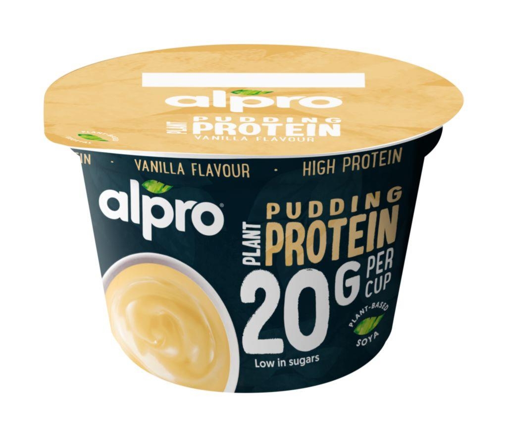 Zdravý svět - Alpro High Protein Sójový pudink s vanilkovou příchutí 200g