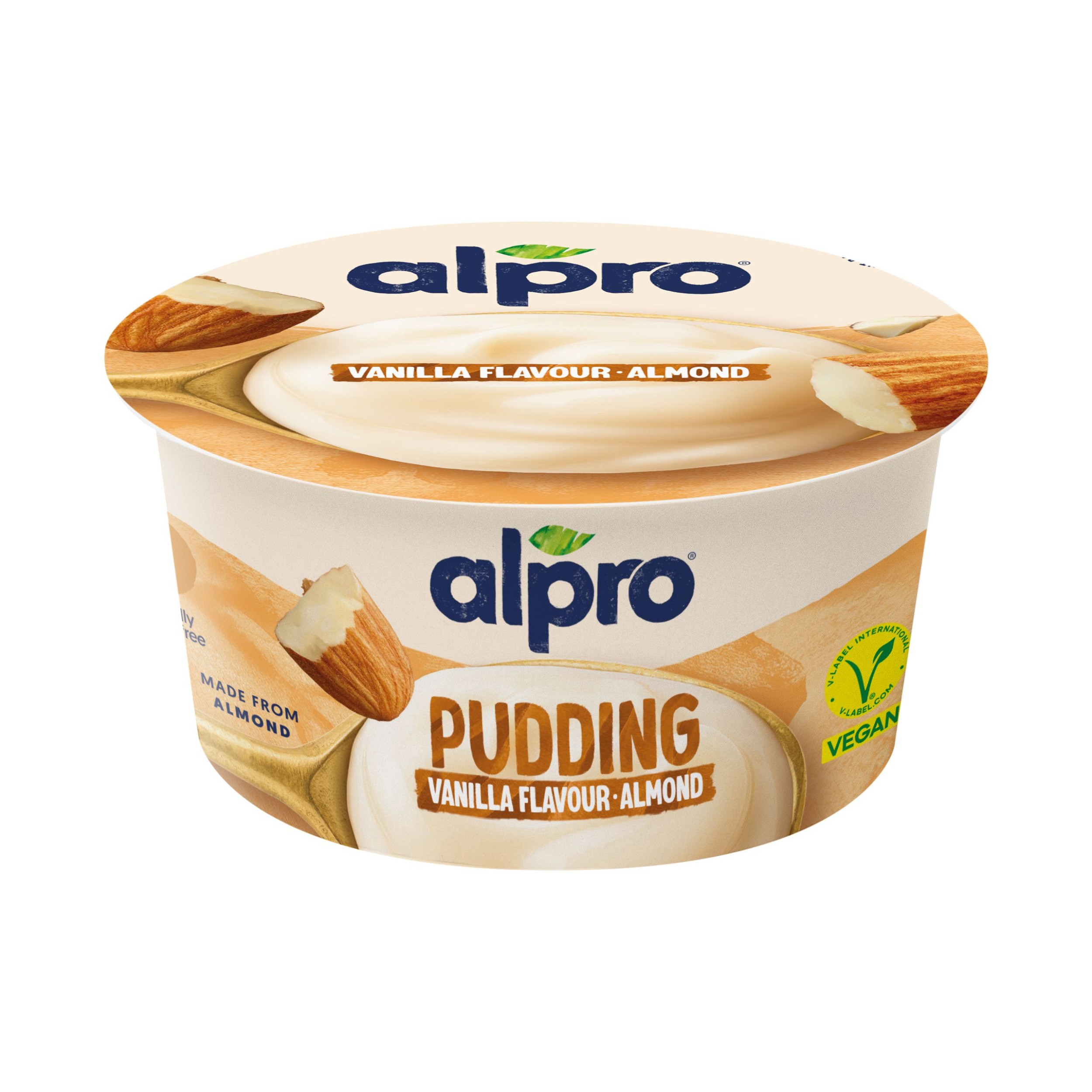 Zdravý svět - Alpro Mandlový pudink s vanilkovou příchutí 135g