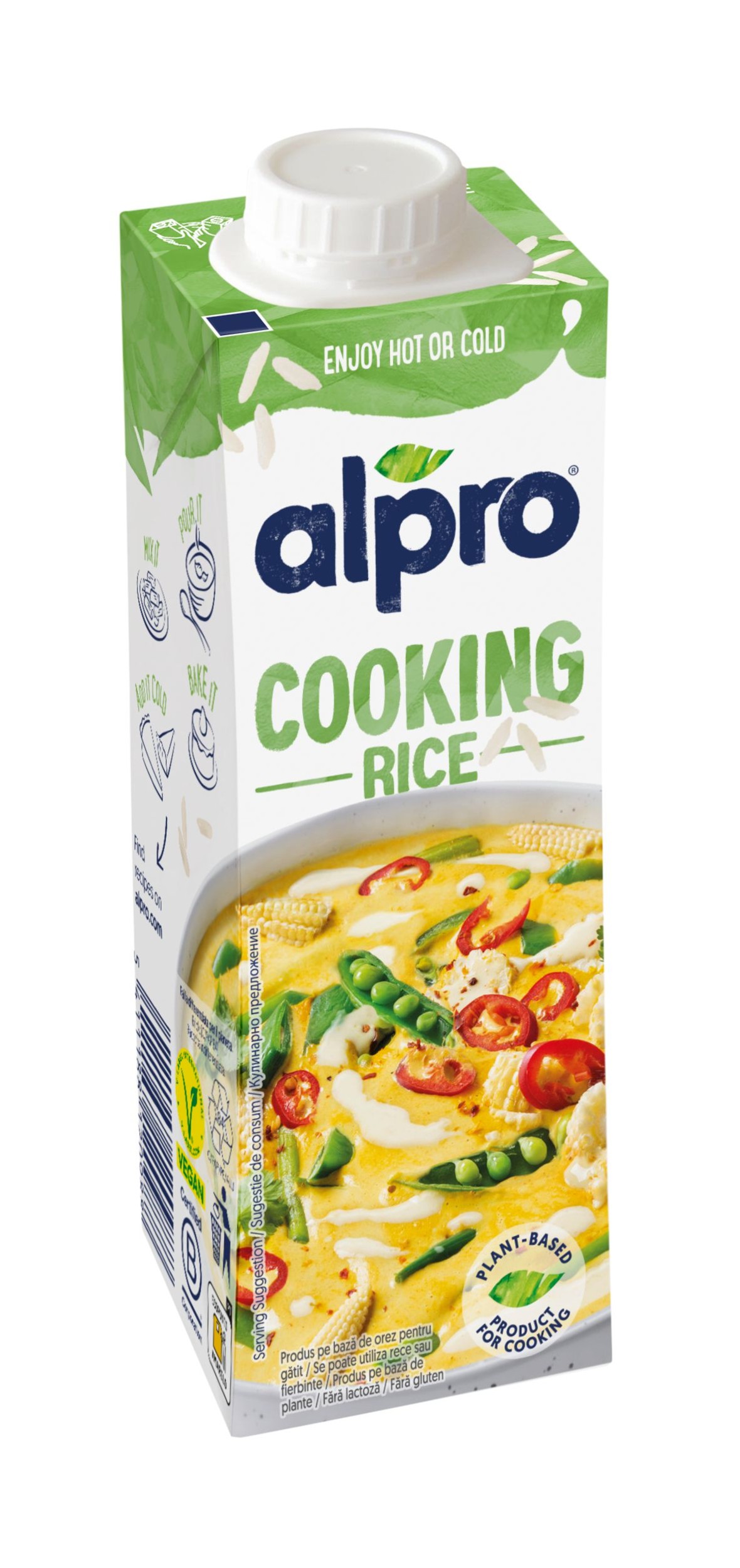Zdravý svět - Alpro Rýžová alternativa smetany na vaření 250 ml